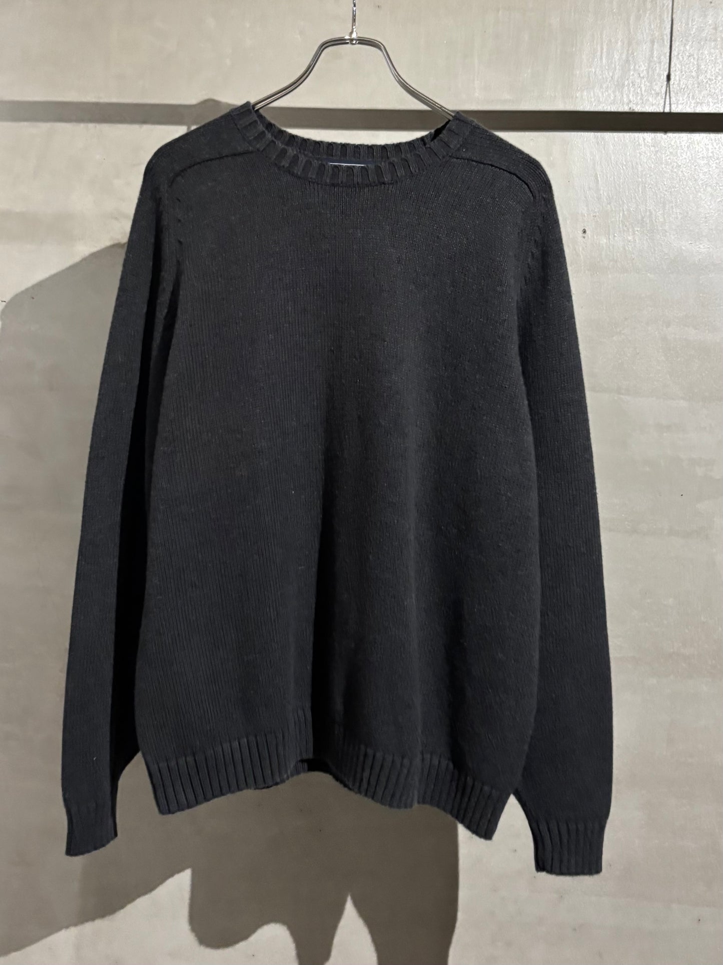 00's LANDS' END cotton knit sweater