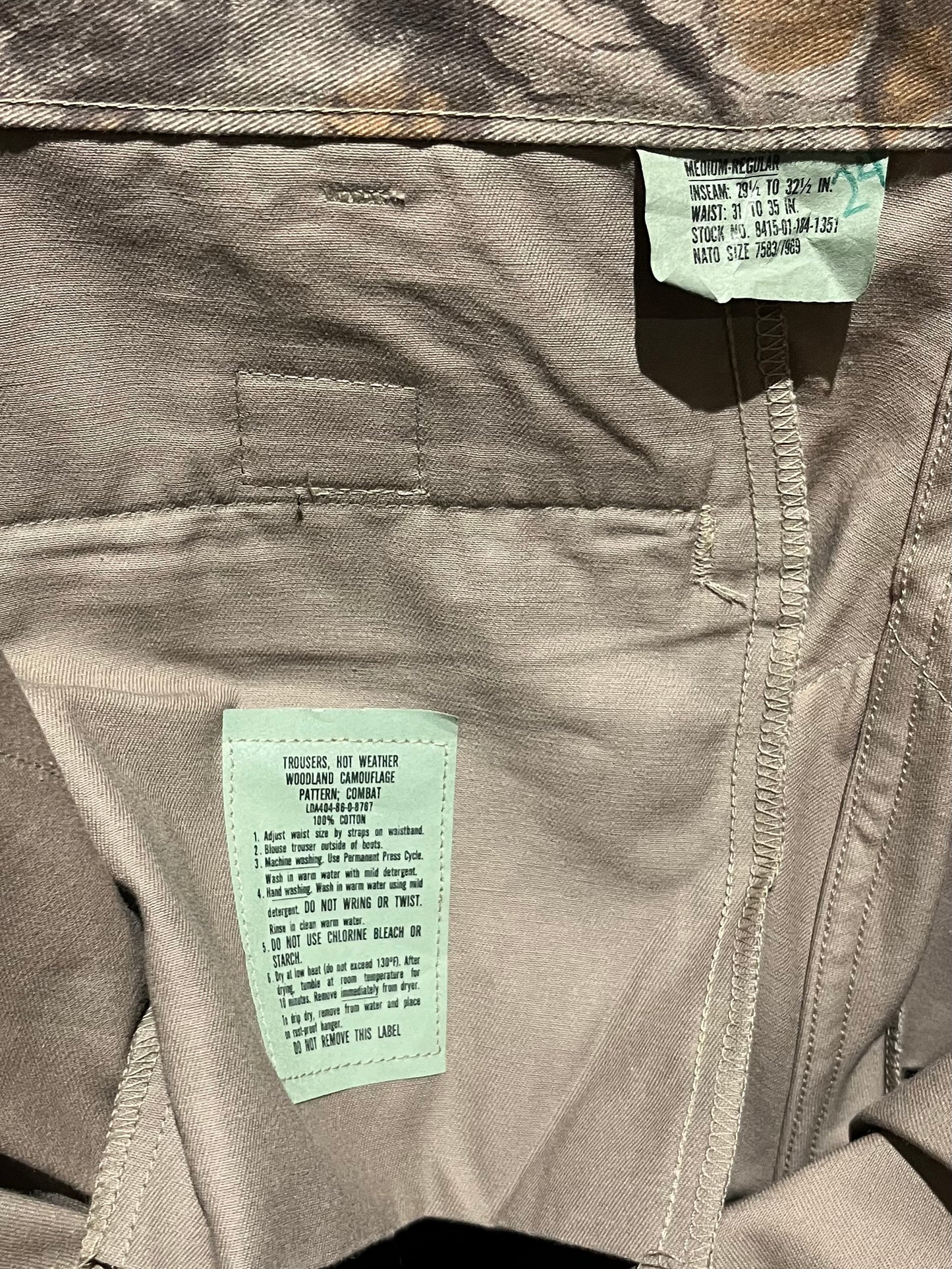 80's NATGER cargo pants