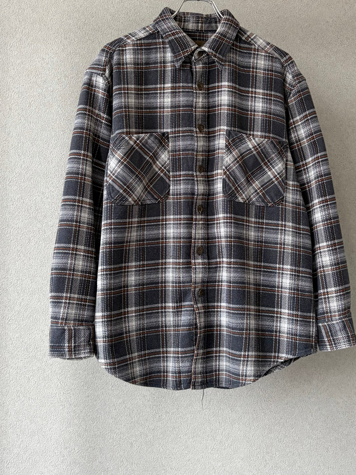 00's ST.JOHN'S BAY flannel shirt