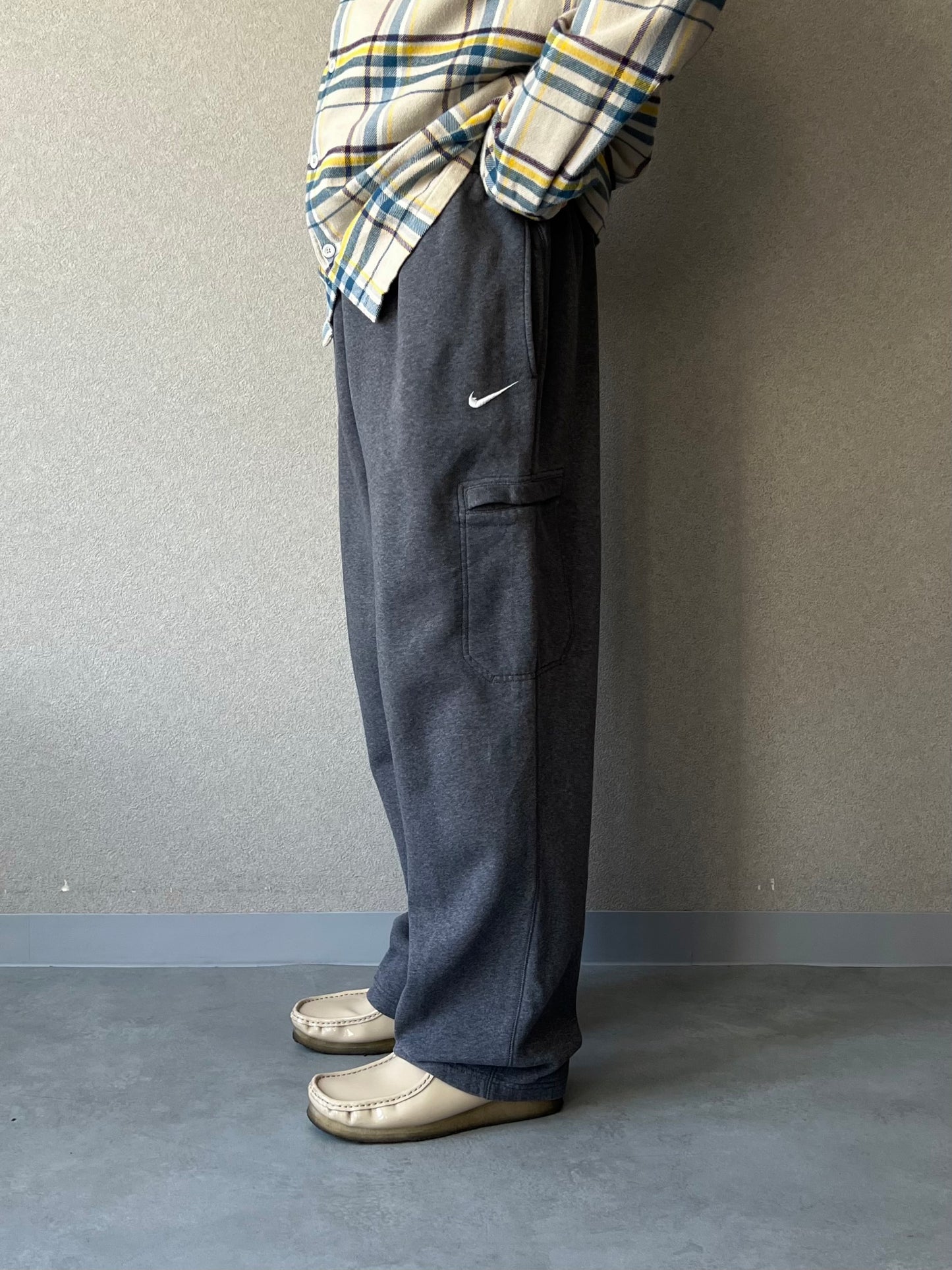 00's NIKE sweat cargo pants