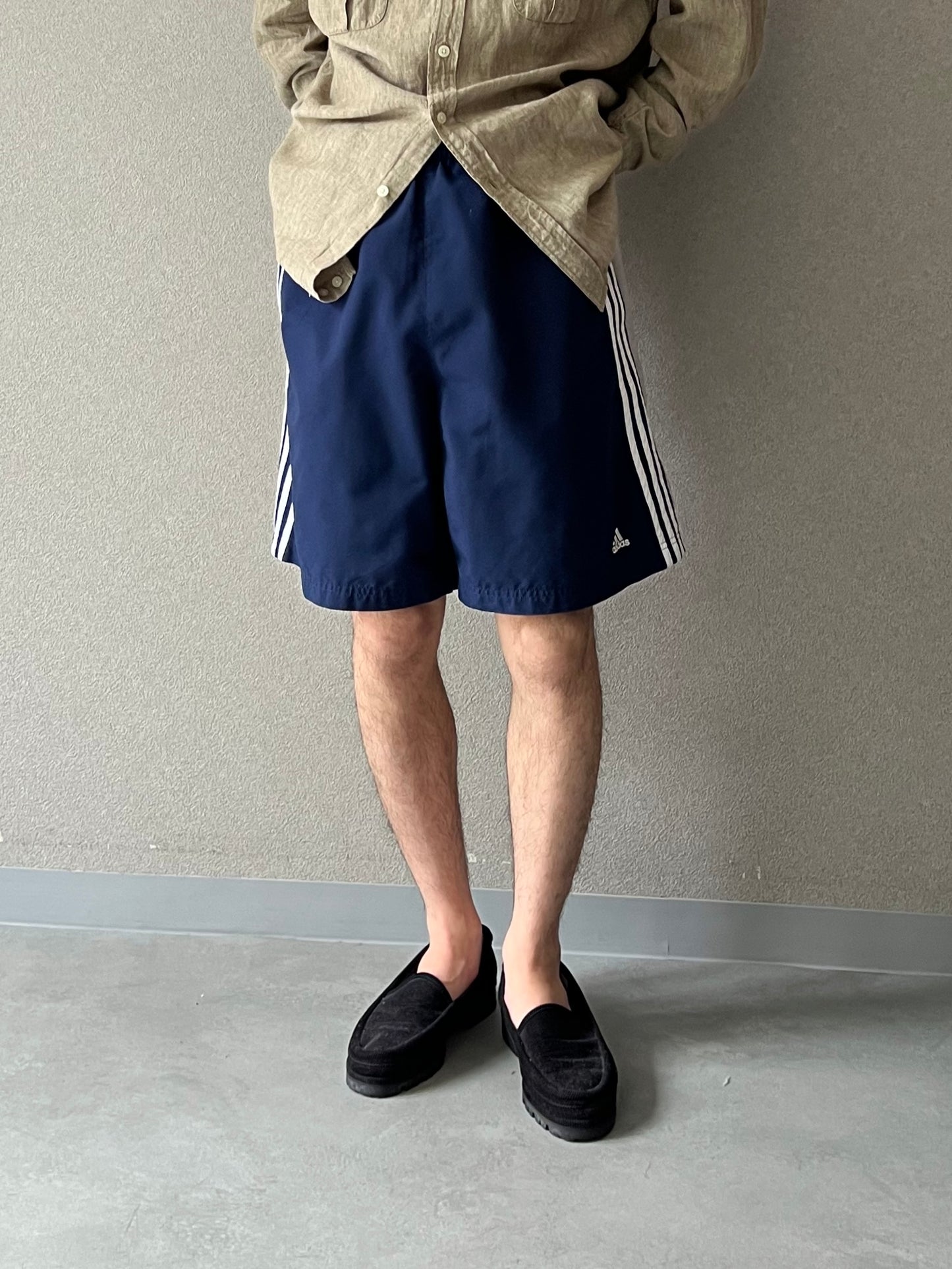 00's adidas nylon shorts