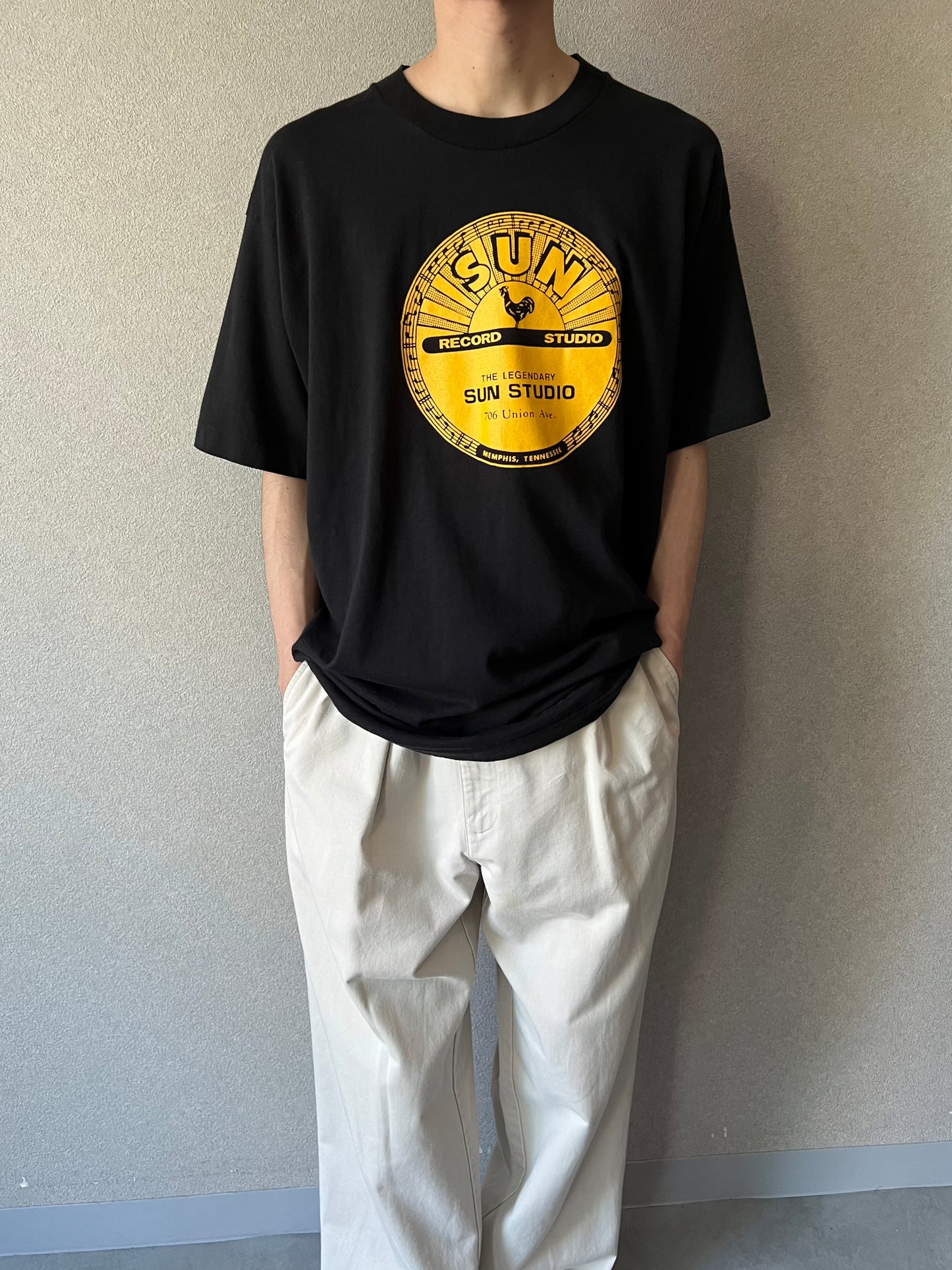 90's SUN RECORD music t-shirt "Made in USA"