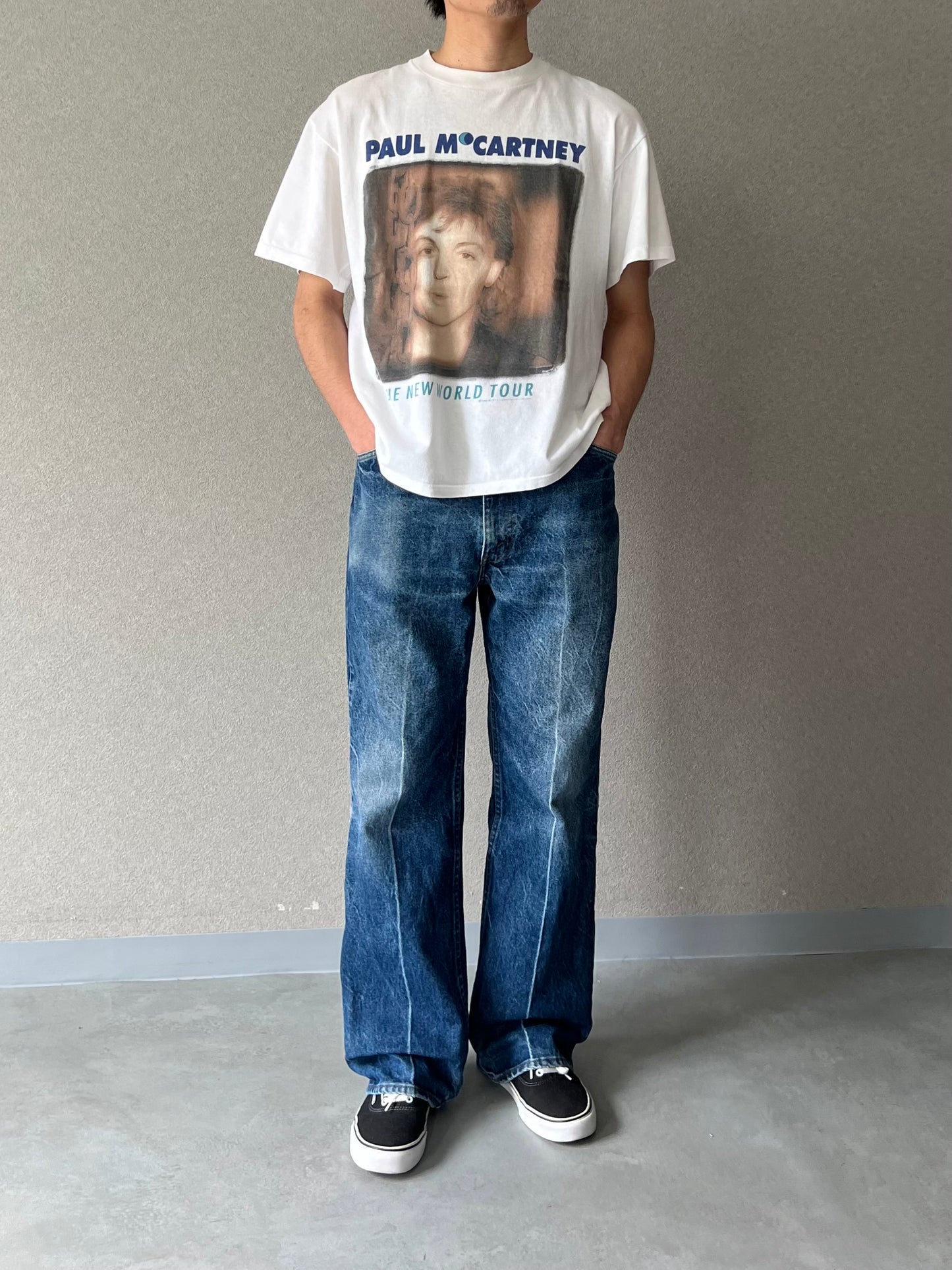 80's Levi's 517 denim pants "Made in USA"