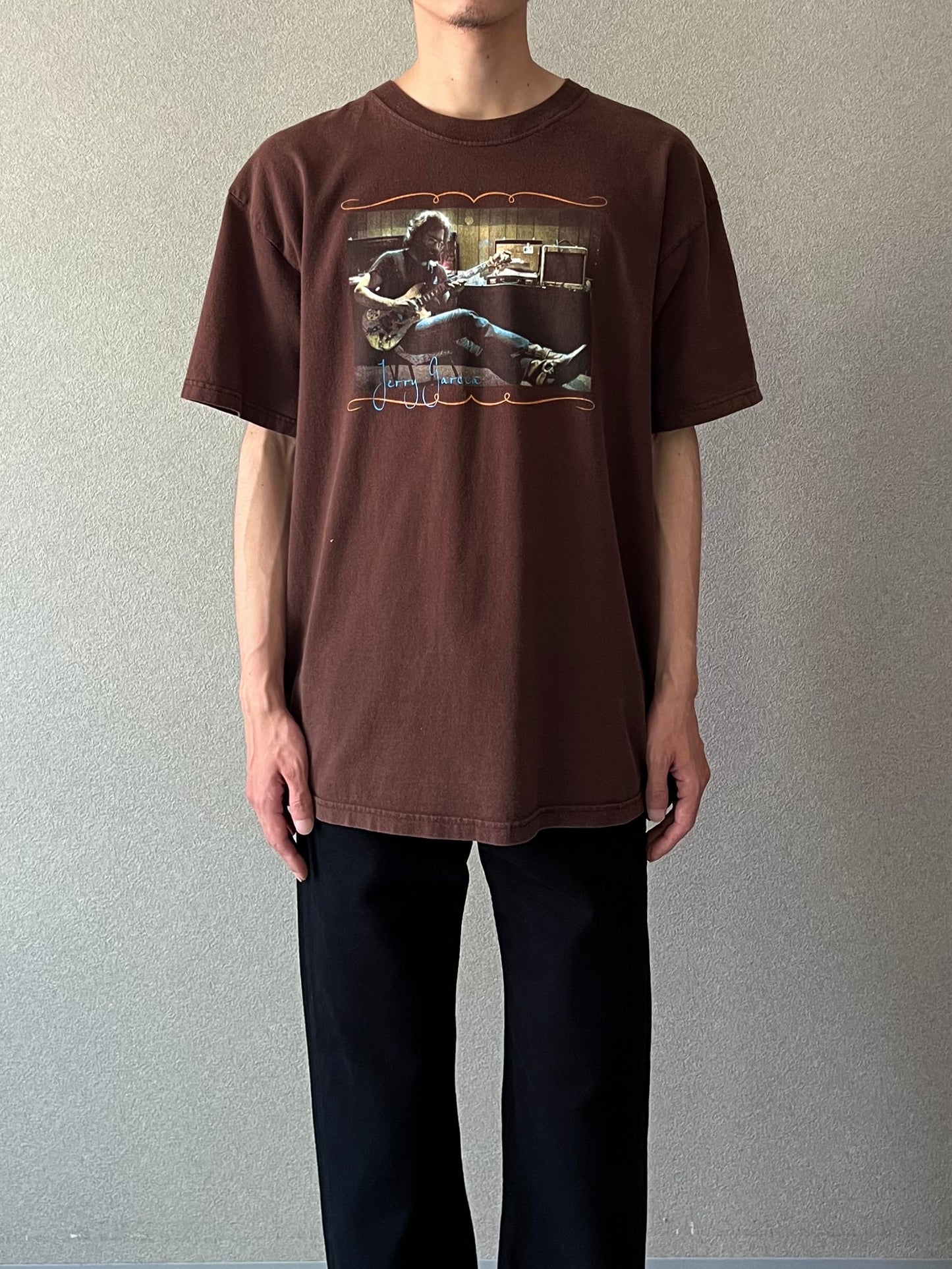 00's JERRY GARCIA x LIQUID BLUE t-shirt