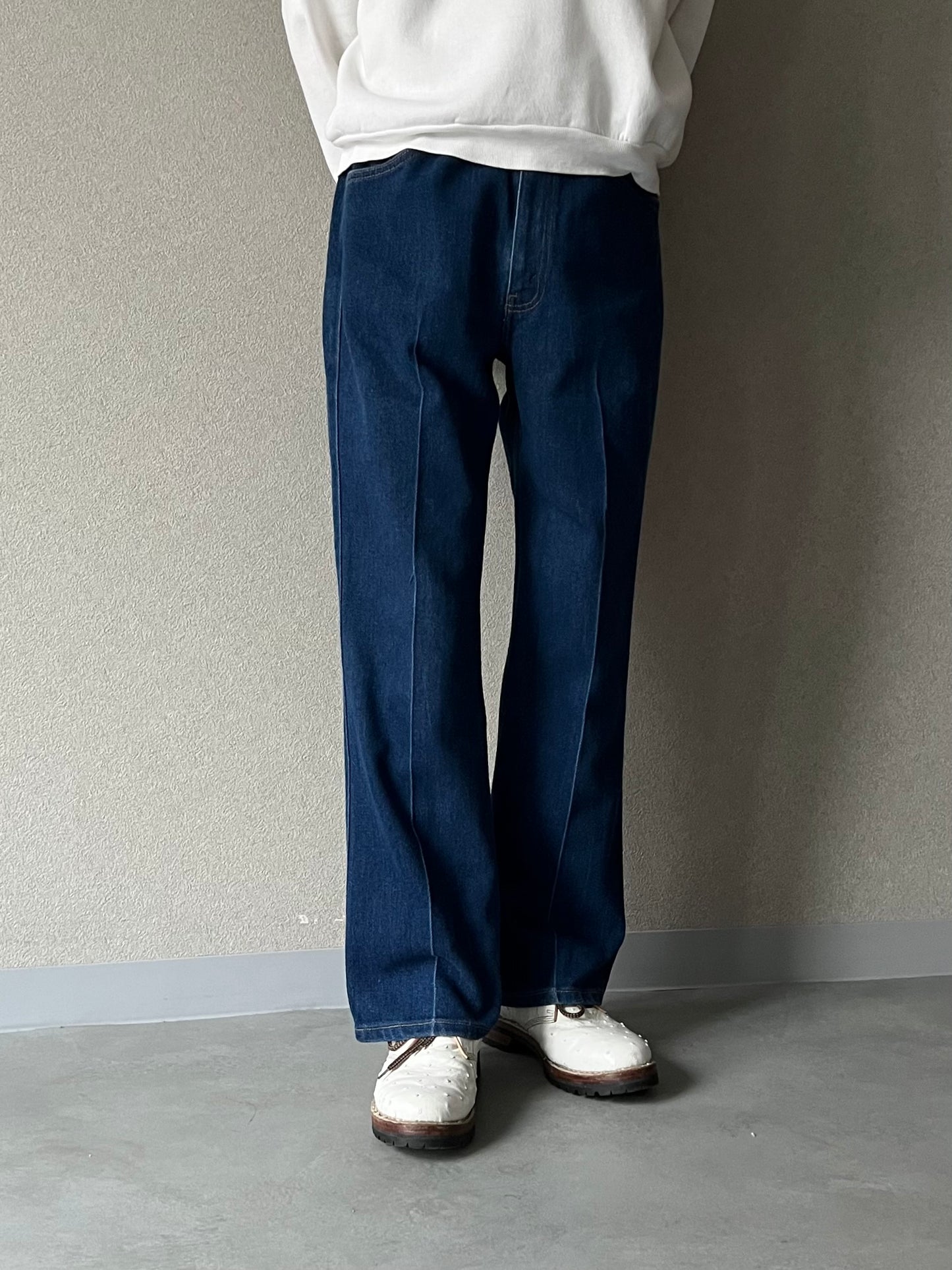 90's Levi's boots cut strech denim pants