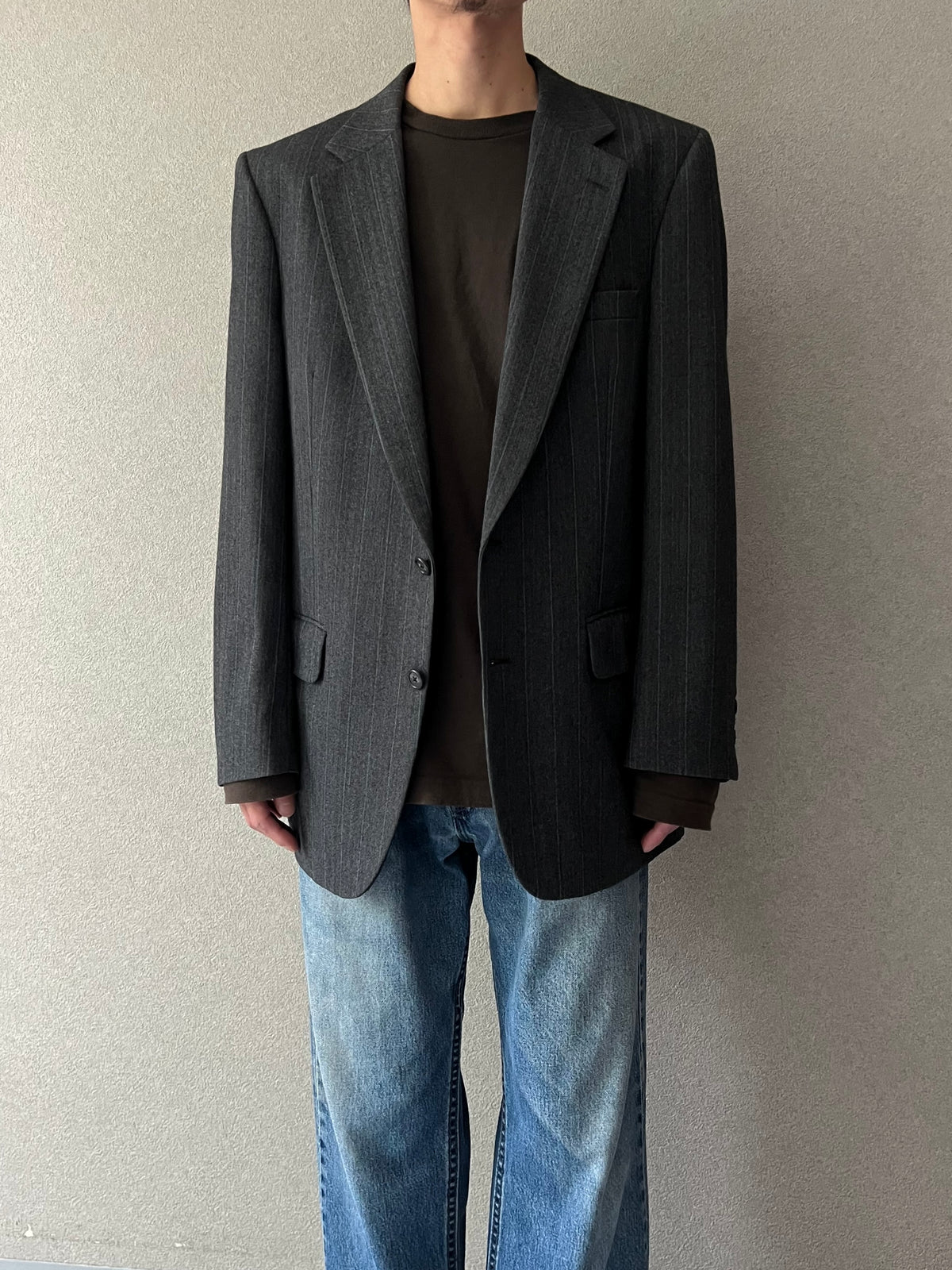 80's〜 Burberry's wool tailord jacket