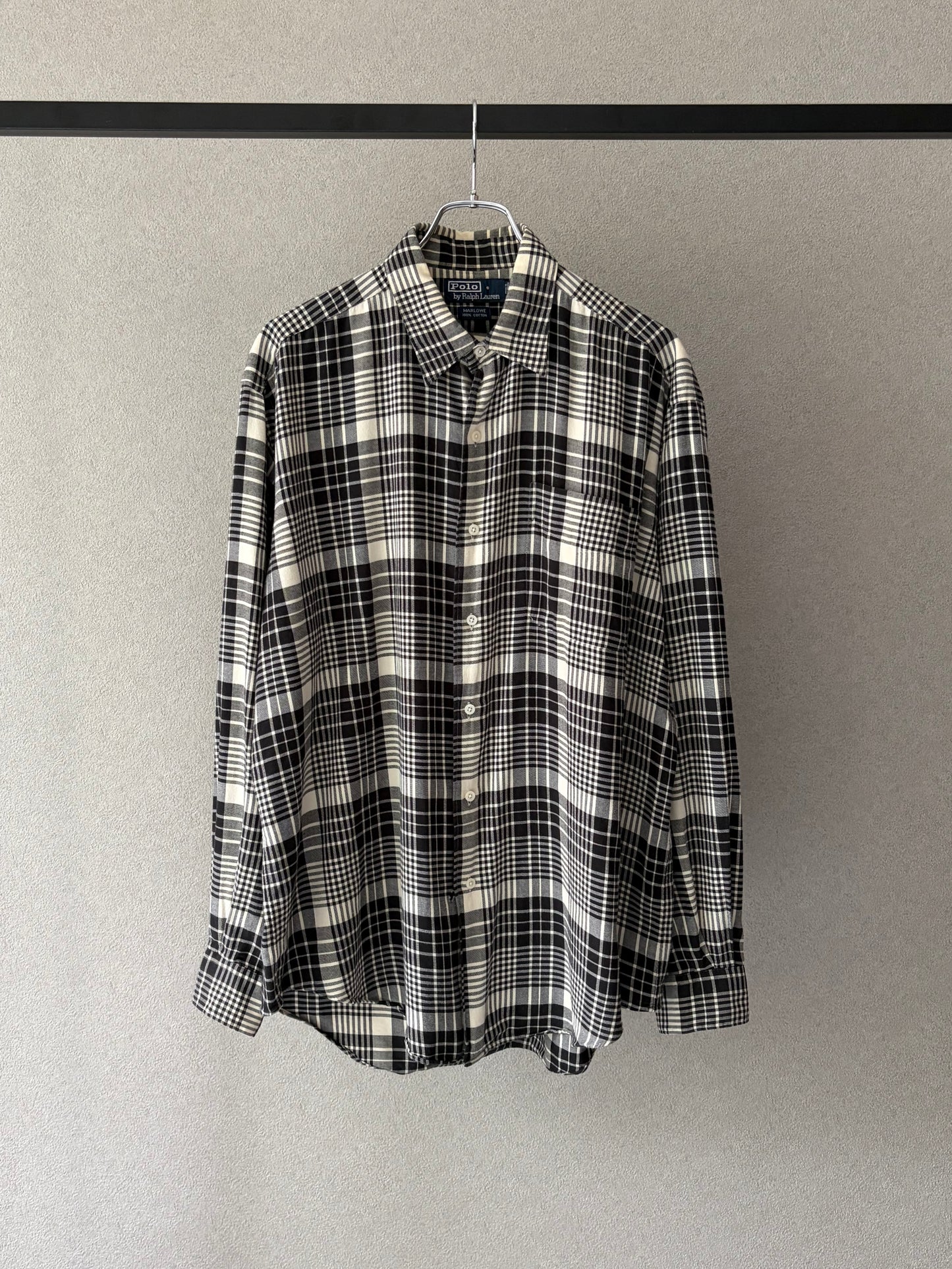 90's Polo Ralph Lauren flannel shirt “MARLOWE”