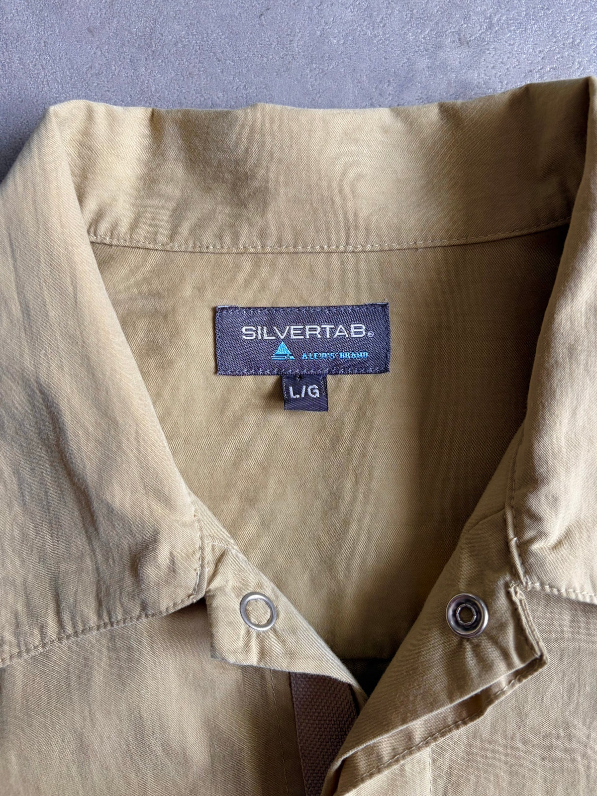 00's Levi's silverTab open collar shirt
