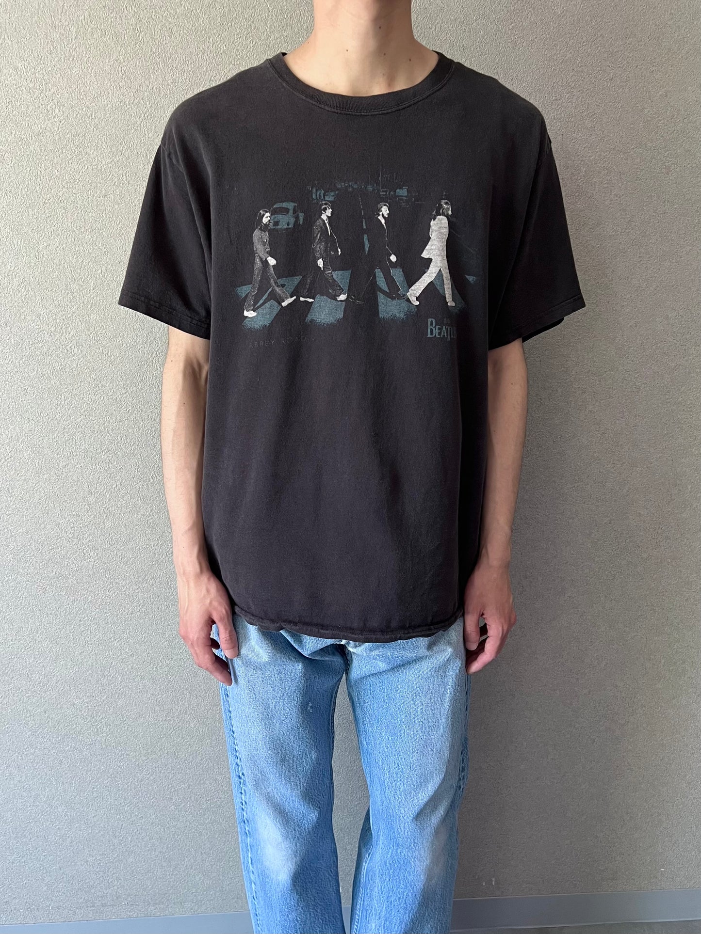 00's The Beatles music t-shirt