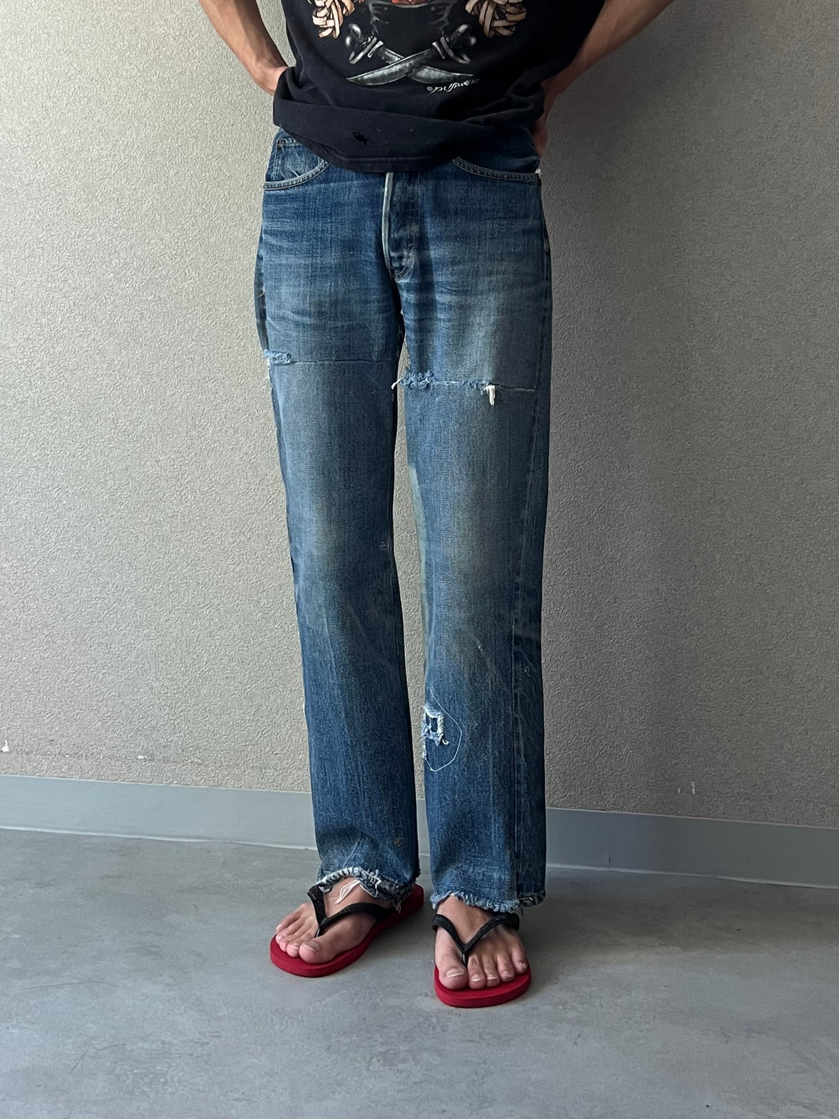 60's Levi's 501 BIG E denim pants “S-type”