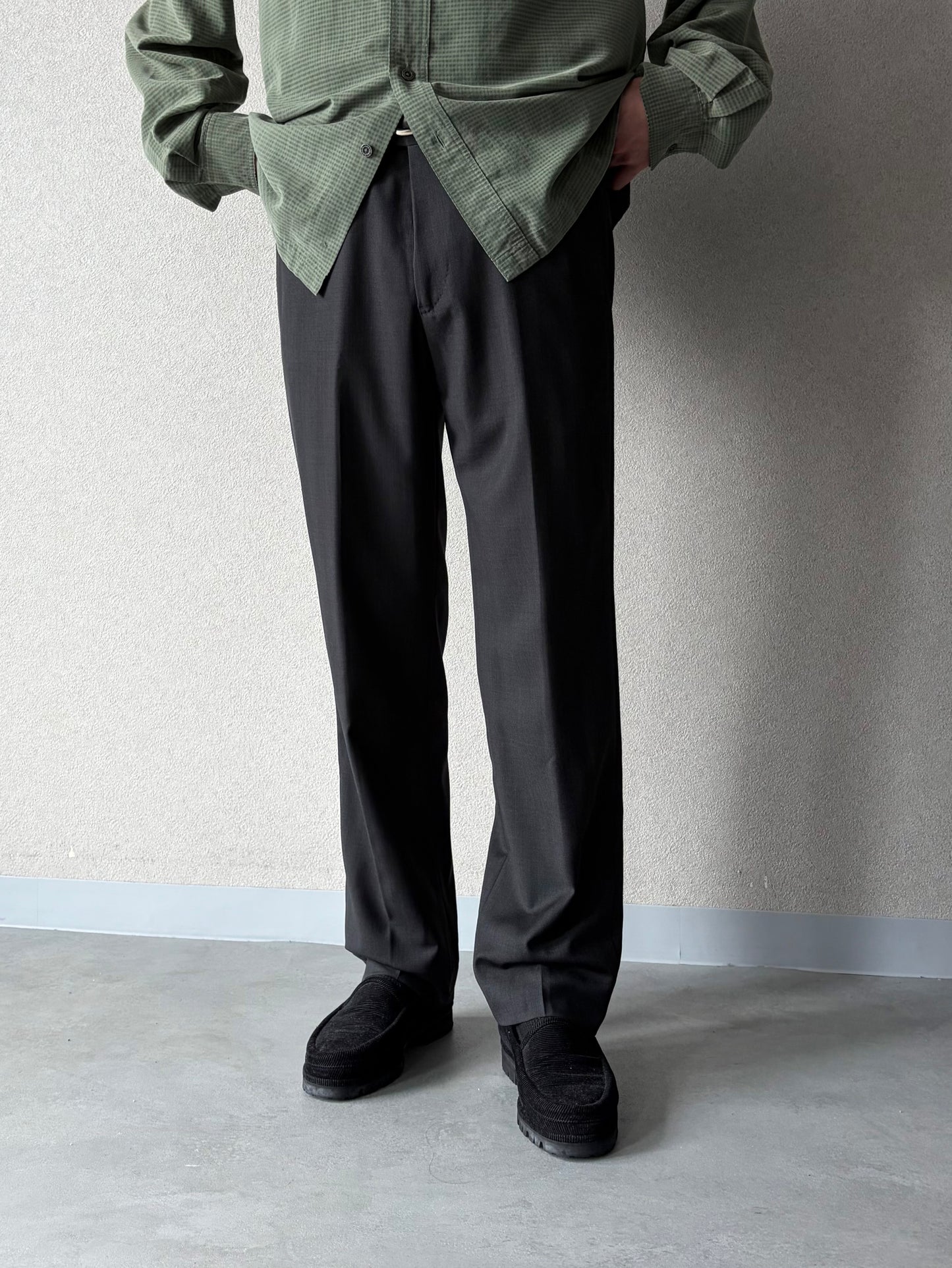 90's ARMANI COLLEZONI wool slacks