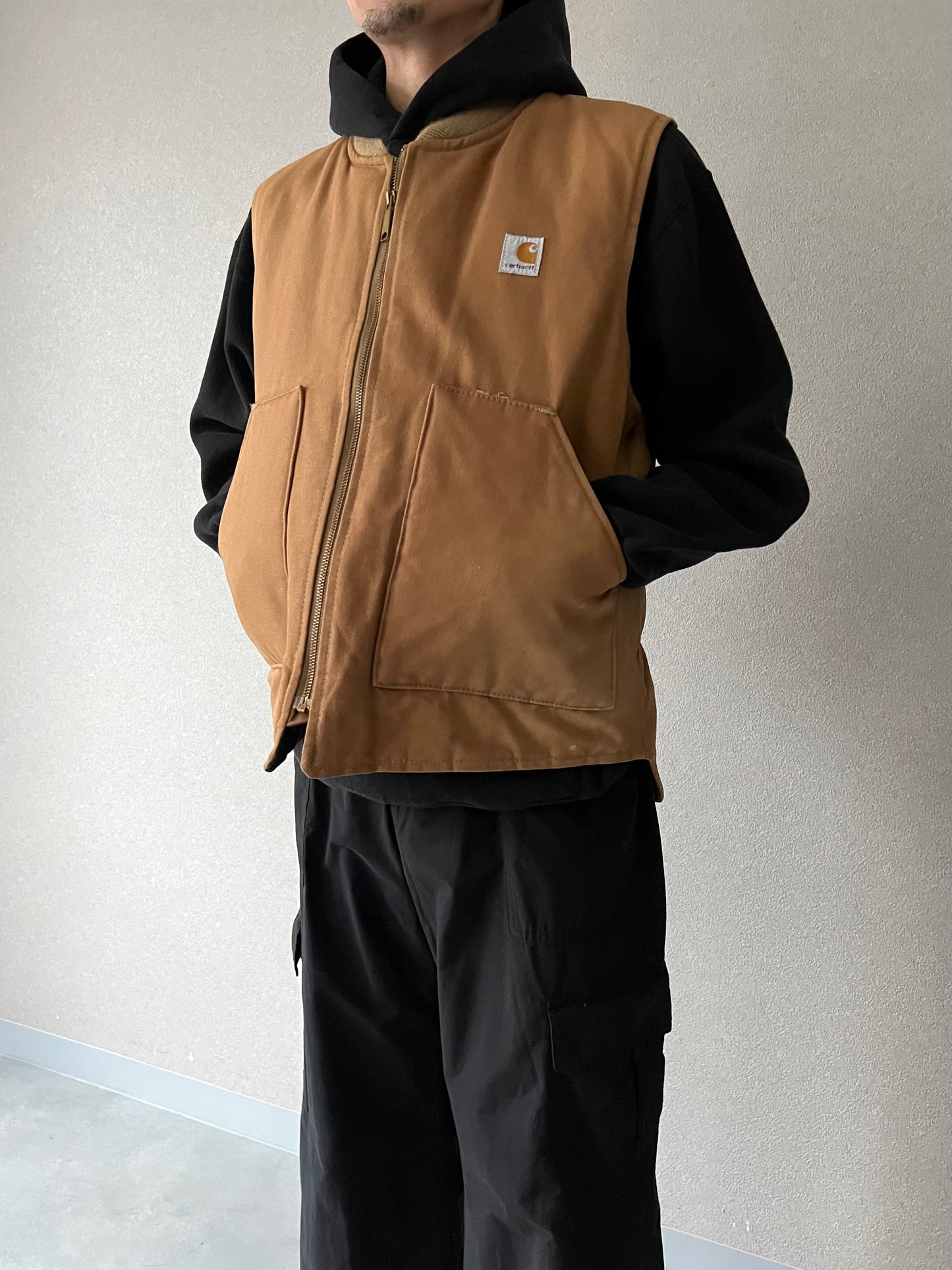 80's carhatt duck vest “Made in USA”