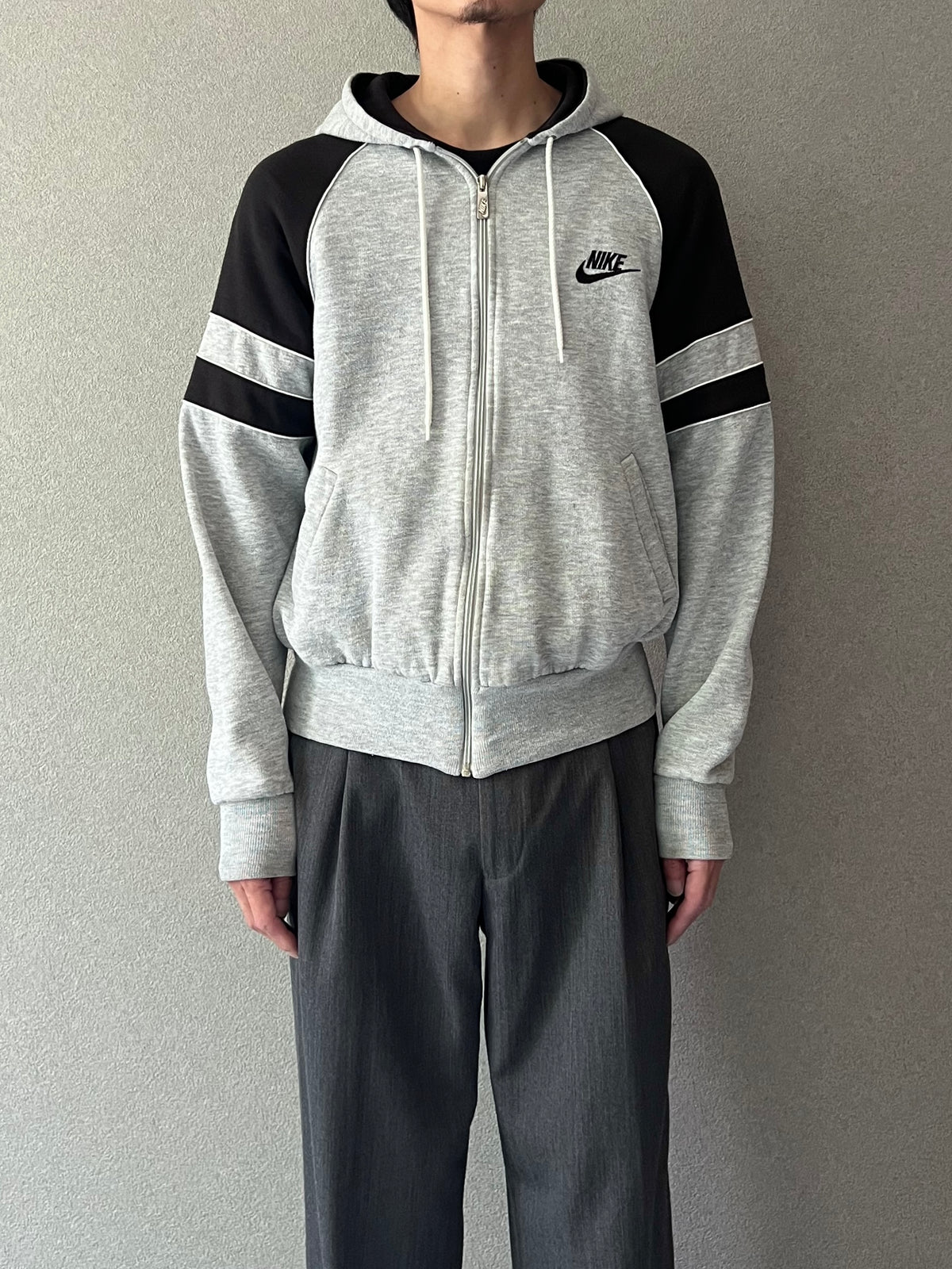 80's NIKE zip up sweat hoodie