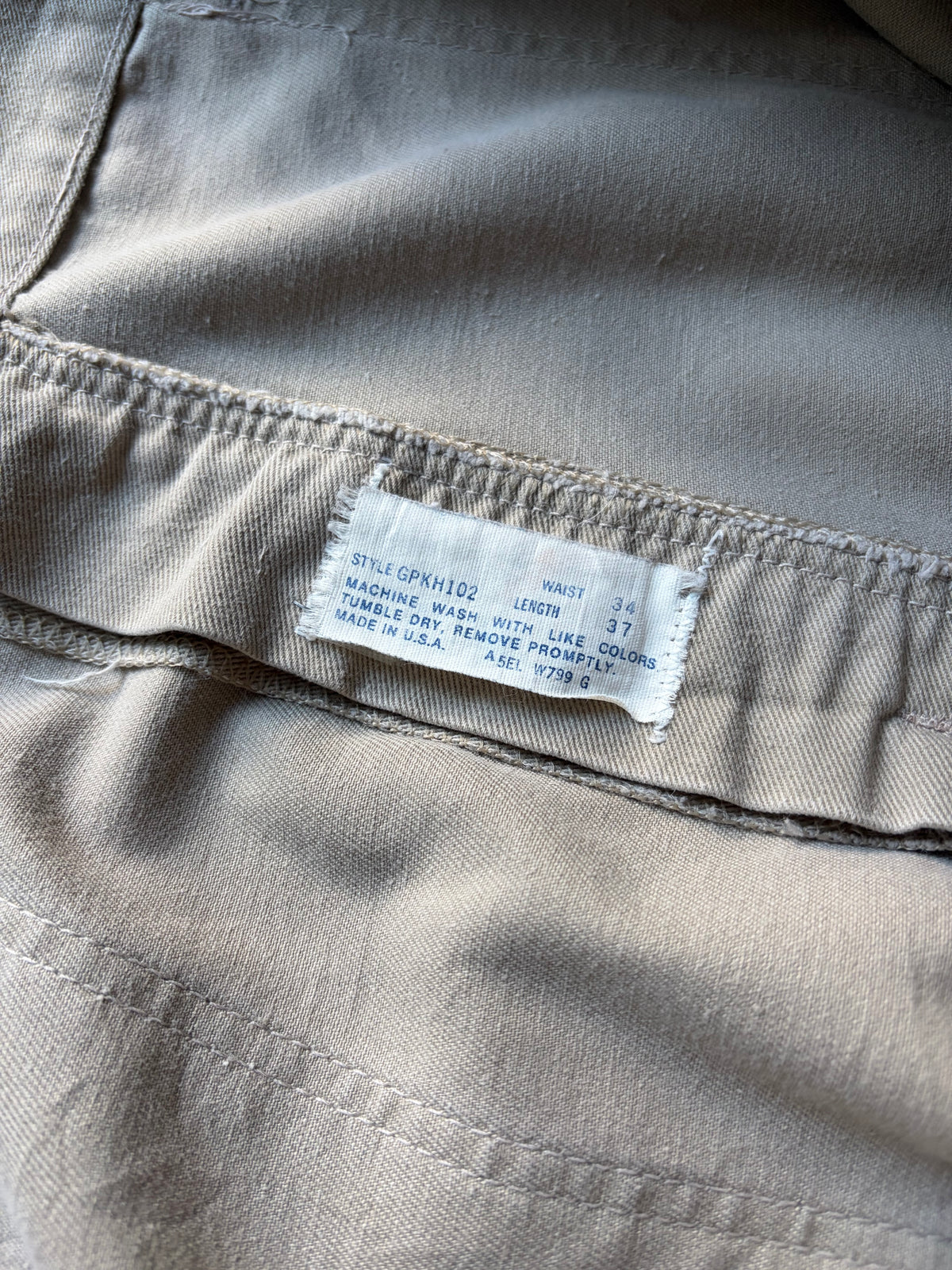 80's BANANA REPUBLIC utility type cotton pants "Made in USA"