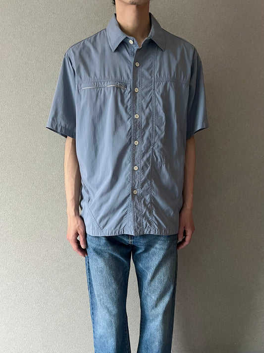 00's MOUNTAIN HARDWARE S/S nylon shirt