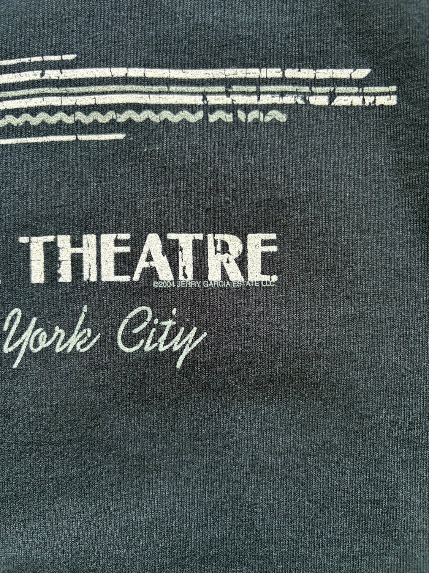 00's JERRY GARCIA LIQUID BLUE t-shirt