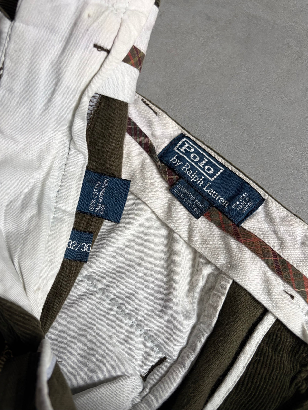 00's Polo Ralph Lauren corduroy pants