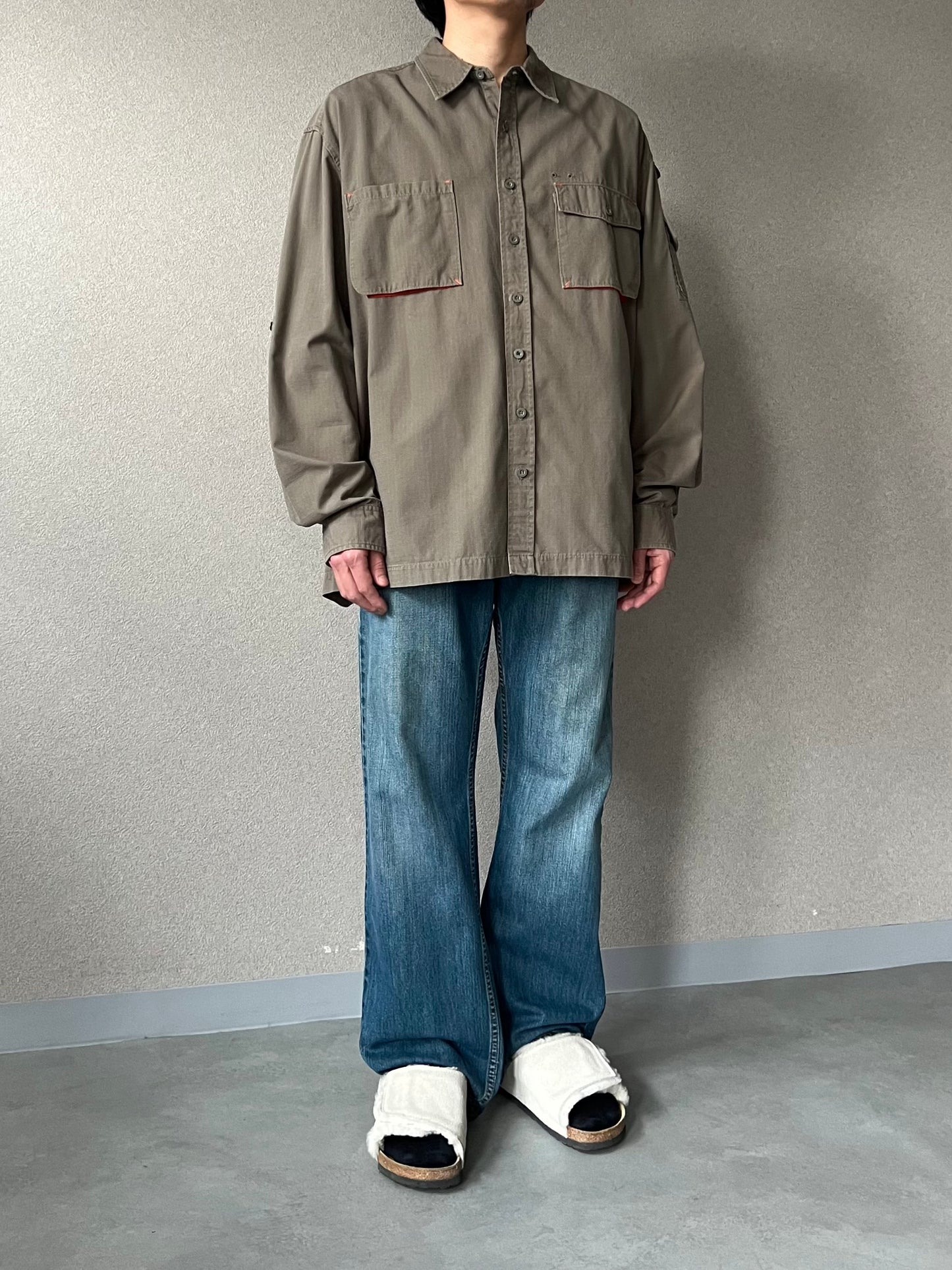 00's OLD NAVY utility shirt