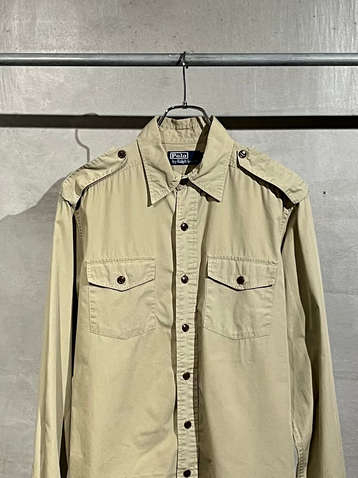 90's Polo Ralph Lauren safari shirt