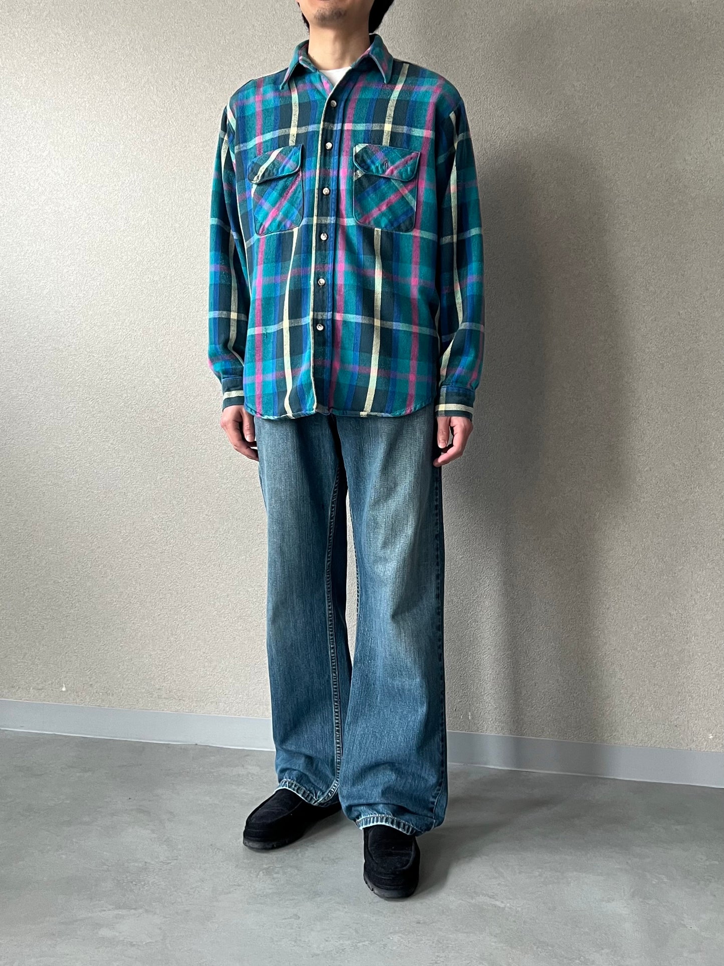 80's FIELD & STREAM flannel shirt