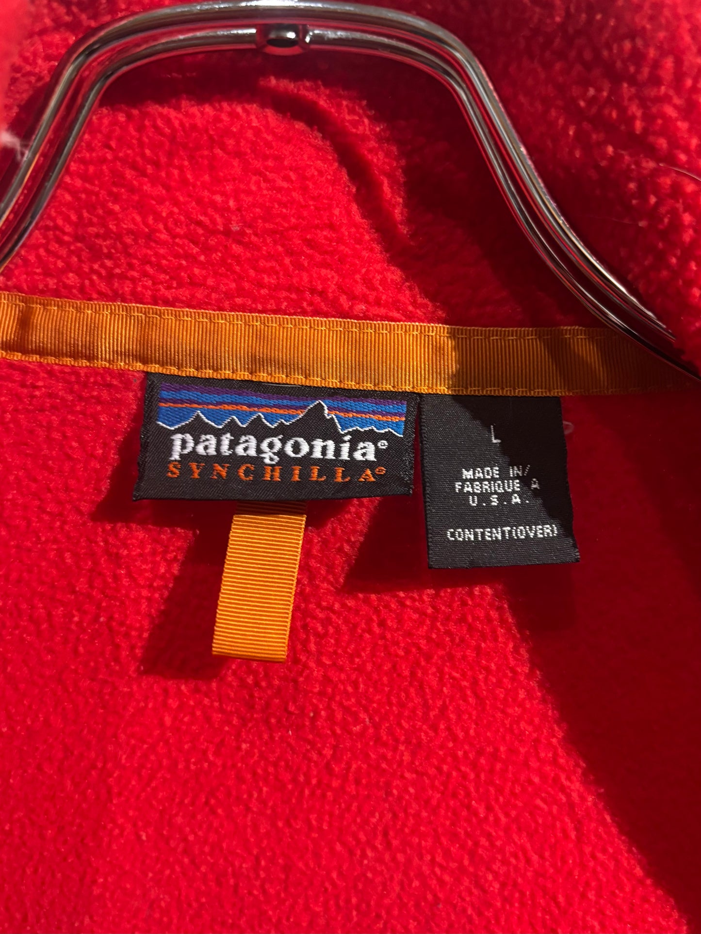 90's patagonia fleece jacket “Made in USA”