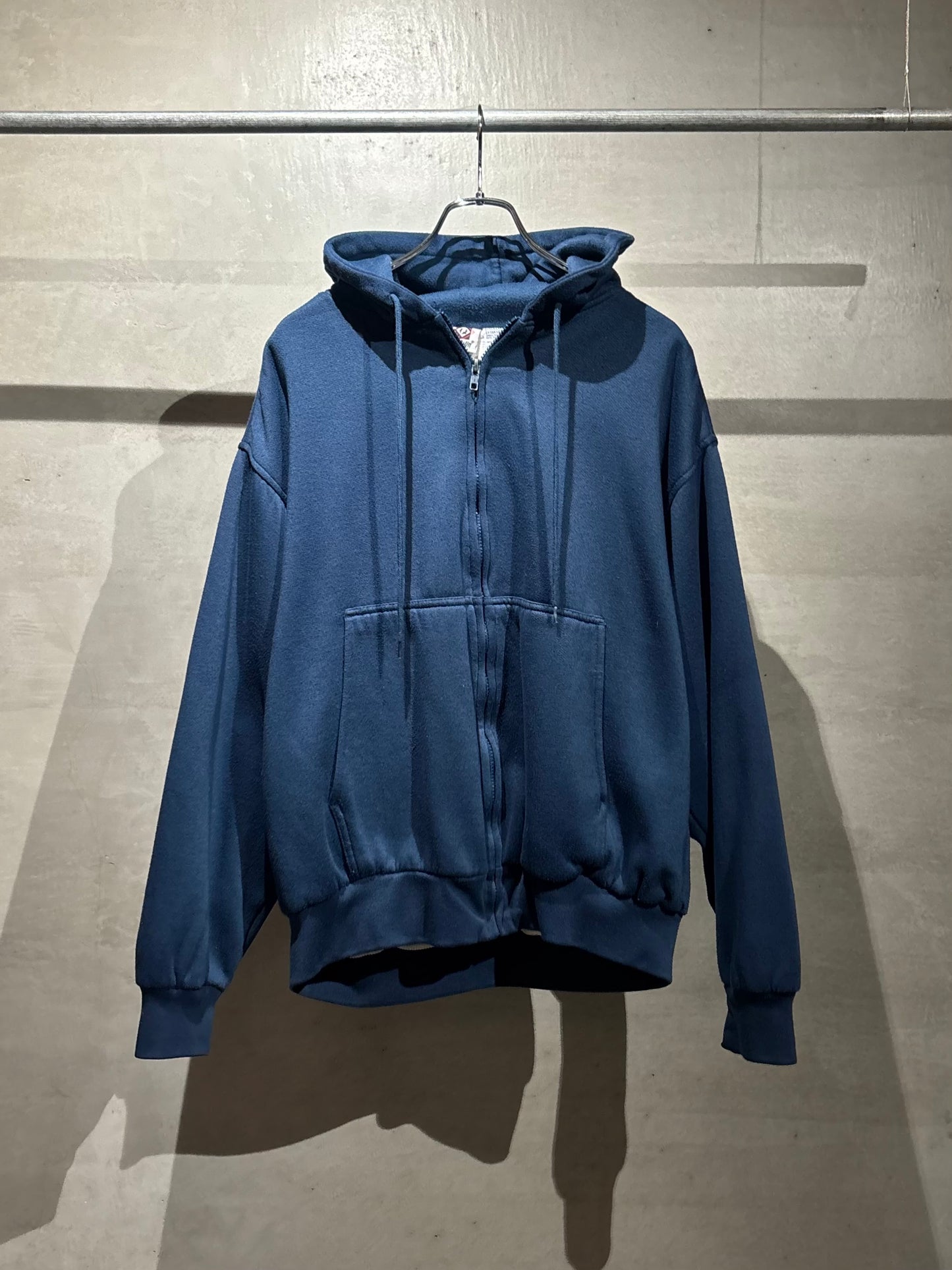 90's Franklin zip up sweat hoodie