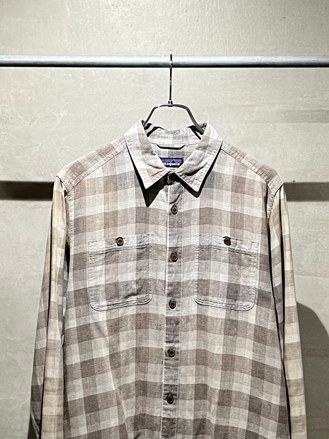 00's patagonia hemp shirt