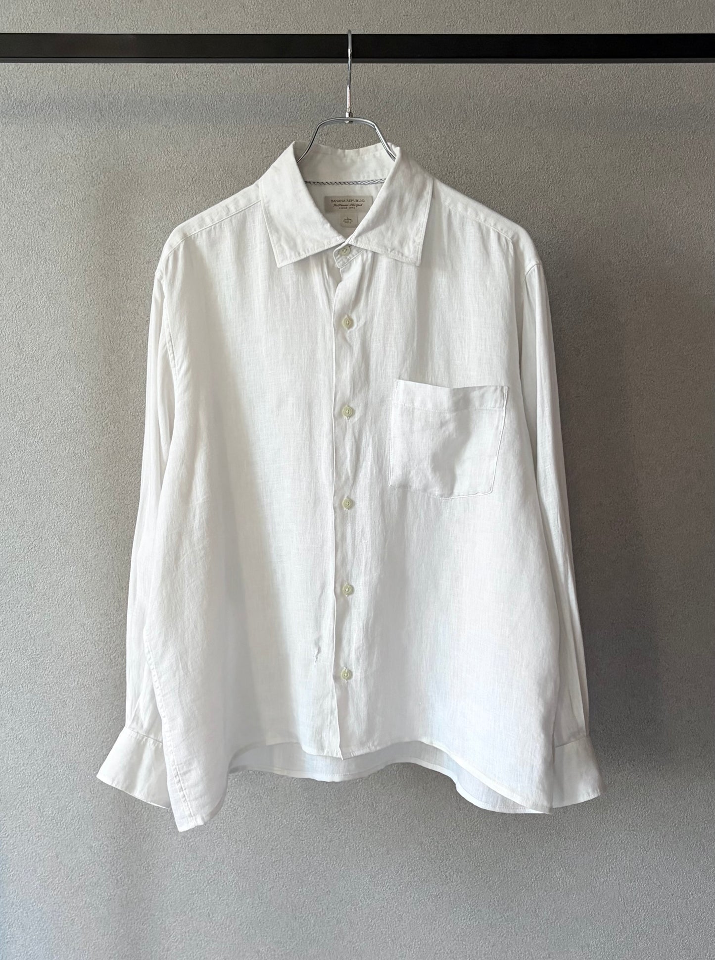 00's BANANA REPUBLIC linen shirt