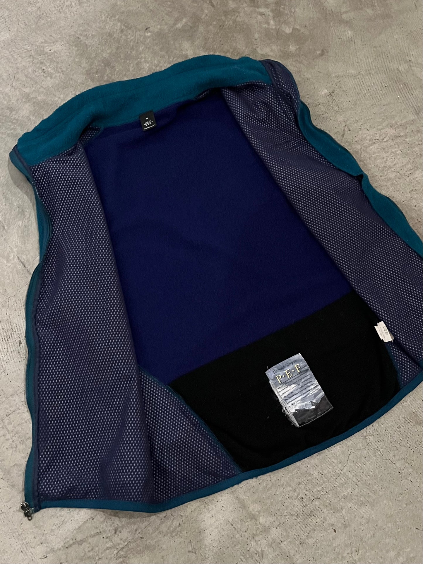 90's patagonia fleece vest "MADE in USA"