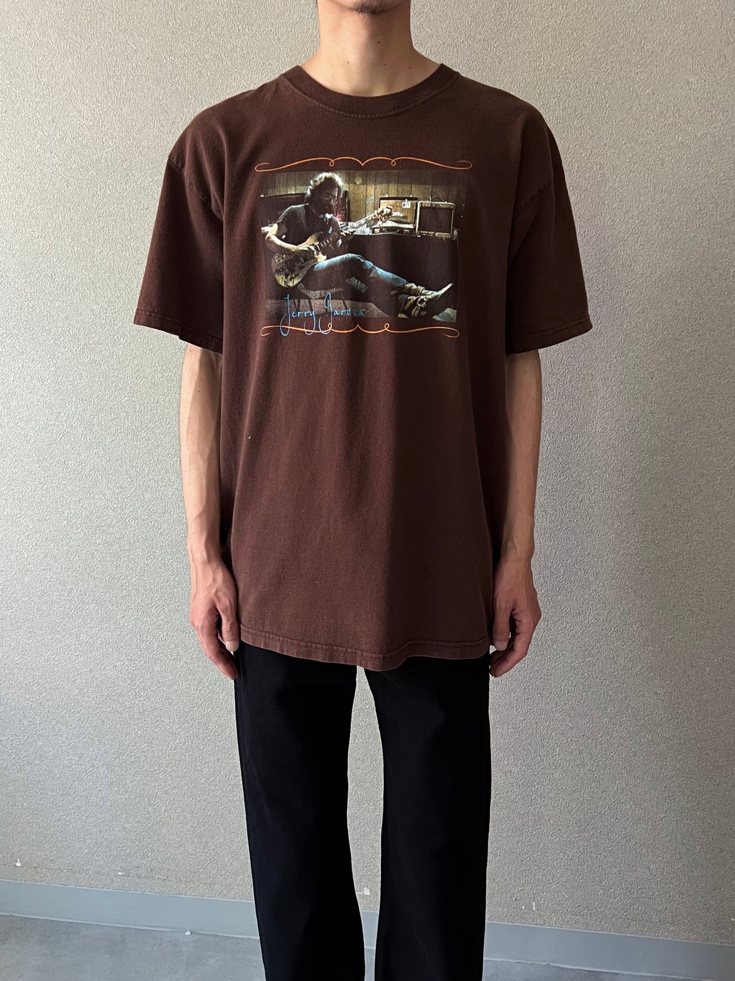 00's JERRY GARCIA x LIQUID BLUE t-shirt