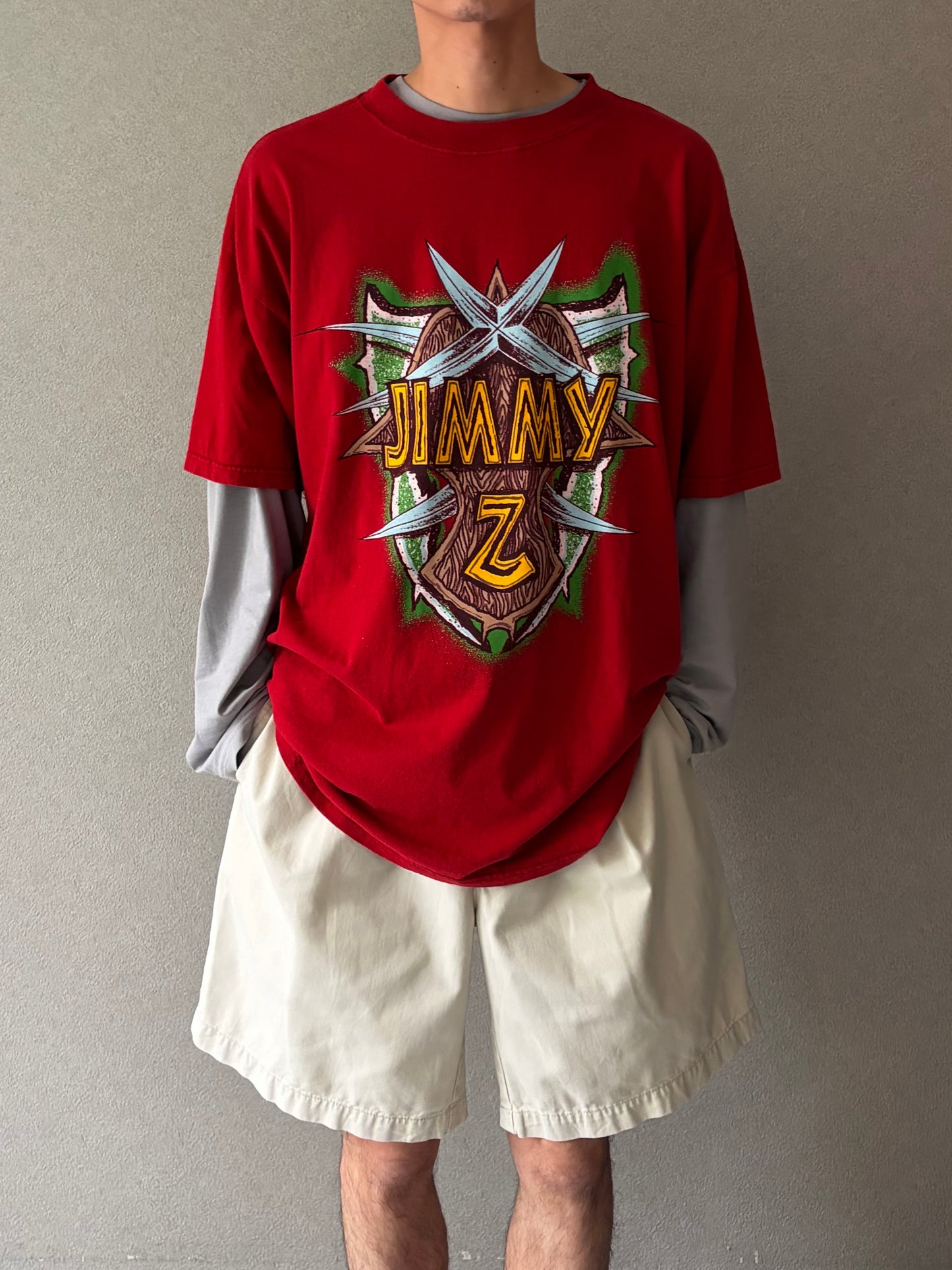 90's JIMMY'Z printed t-shirt
