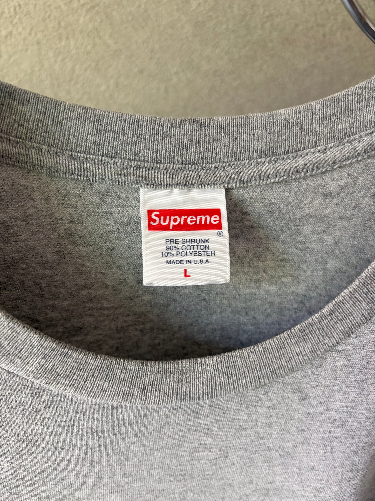 00's Supreme printed t-shirt “Made in USA”