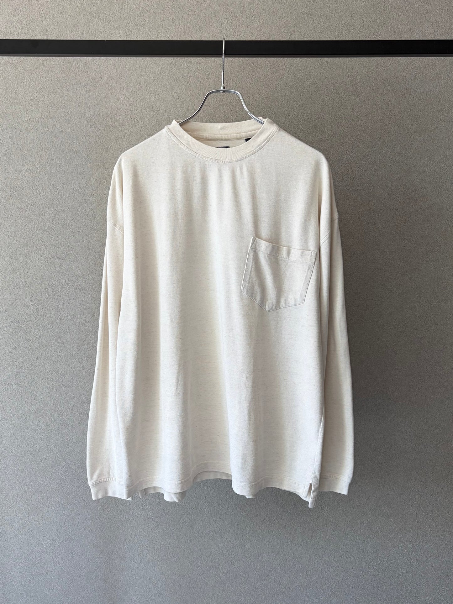 90's〜 GAP L/S linen blend t-shirt