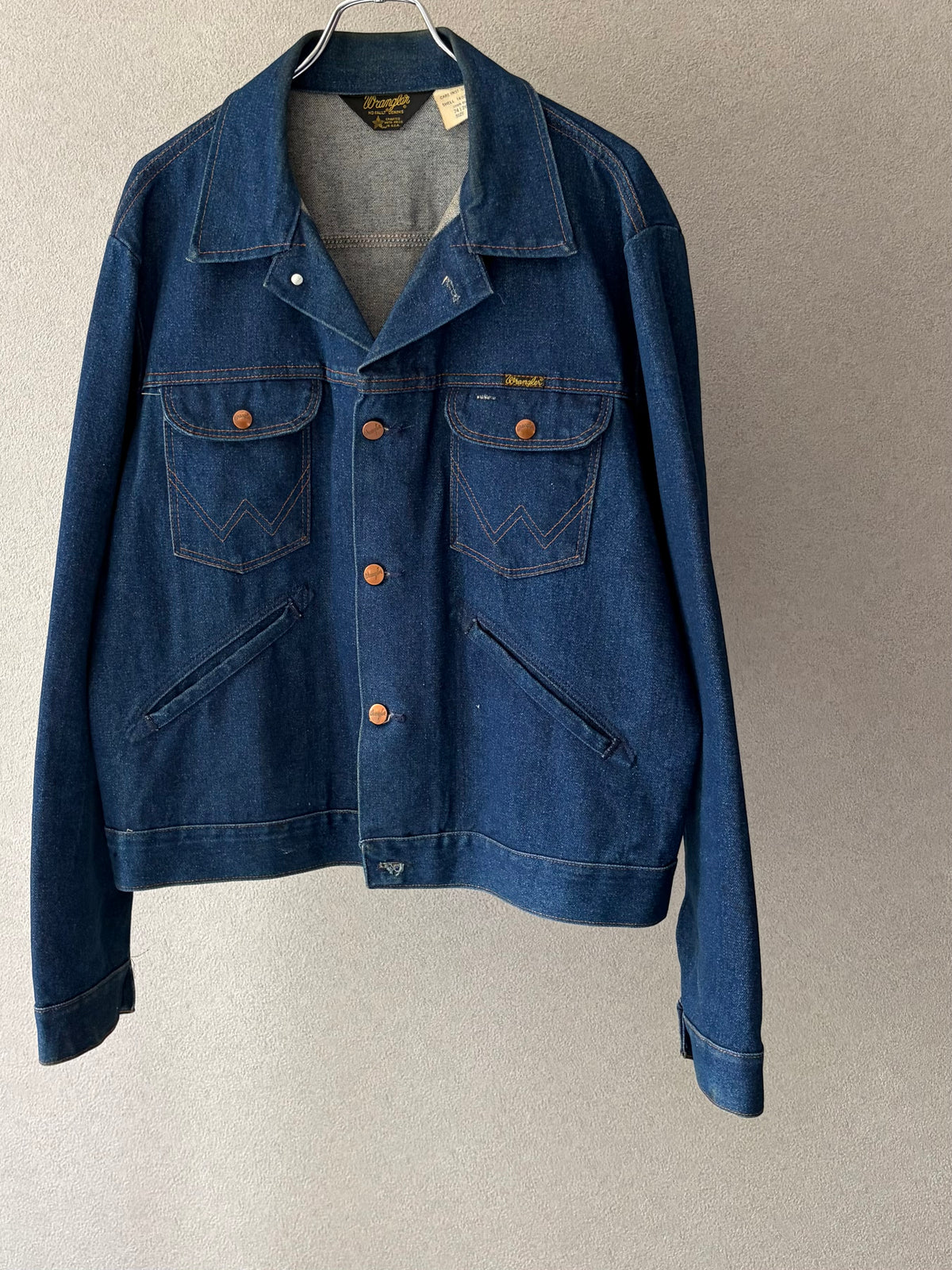 80's Wrangler 74126NV denim jacket “Made in USA”