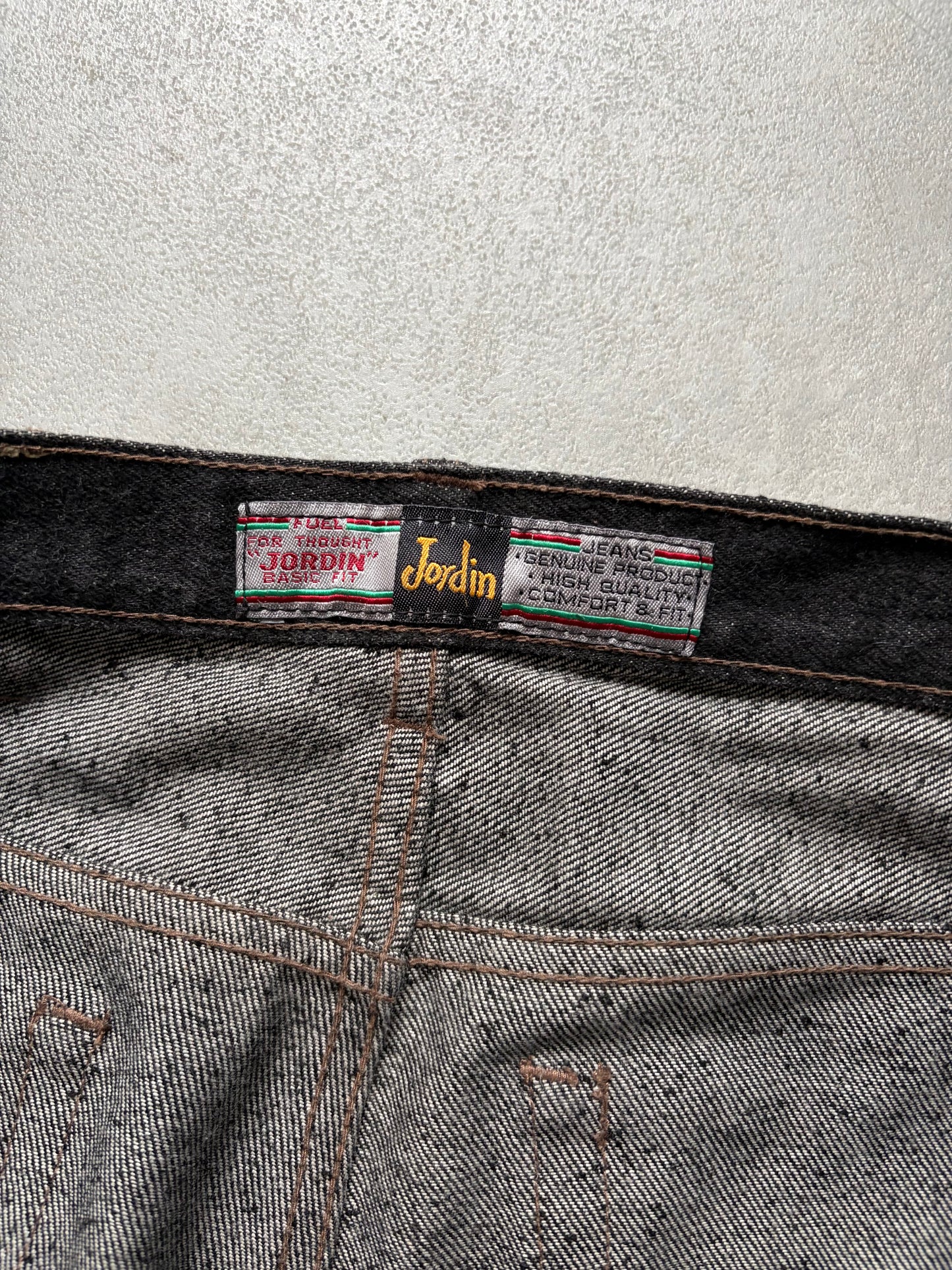 80's〜 JORDIN yarn dyed denim pants