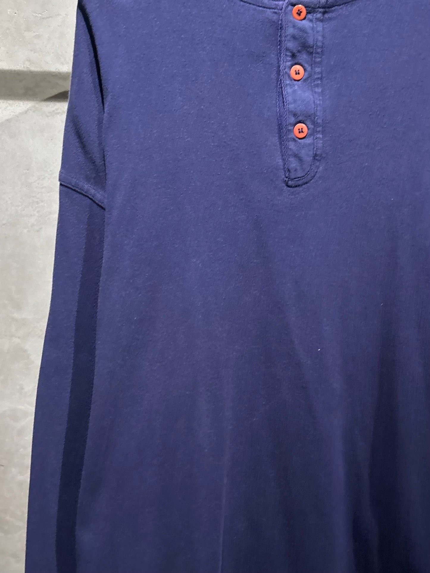 90's GAP henry neck  L/S t-shirt