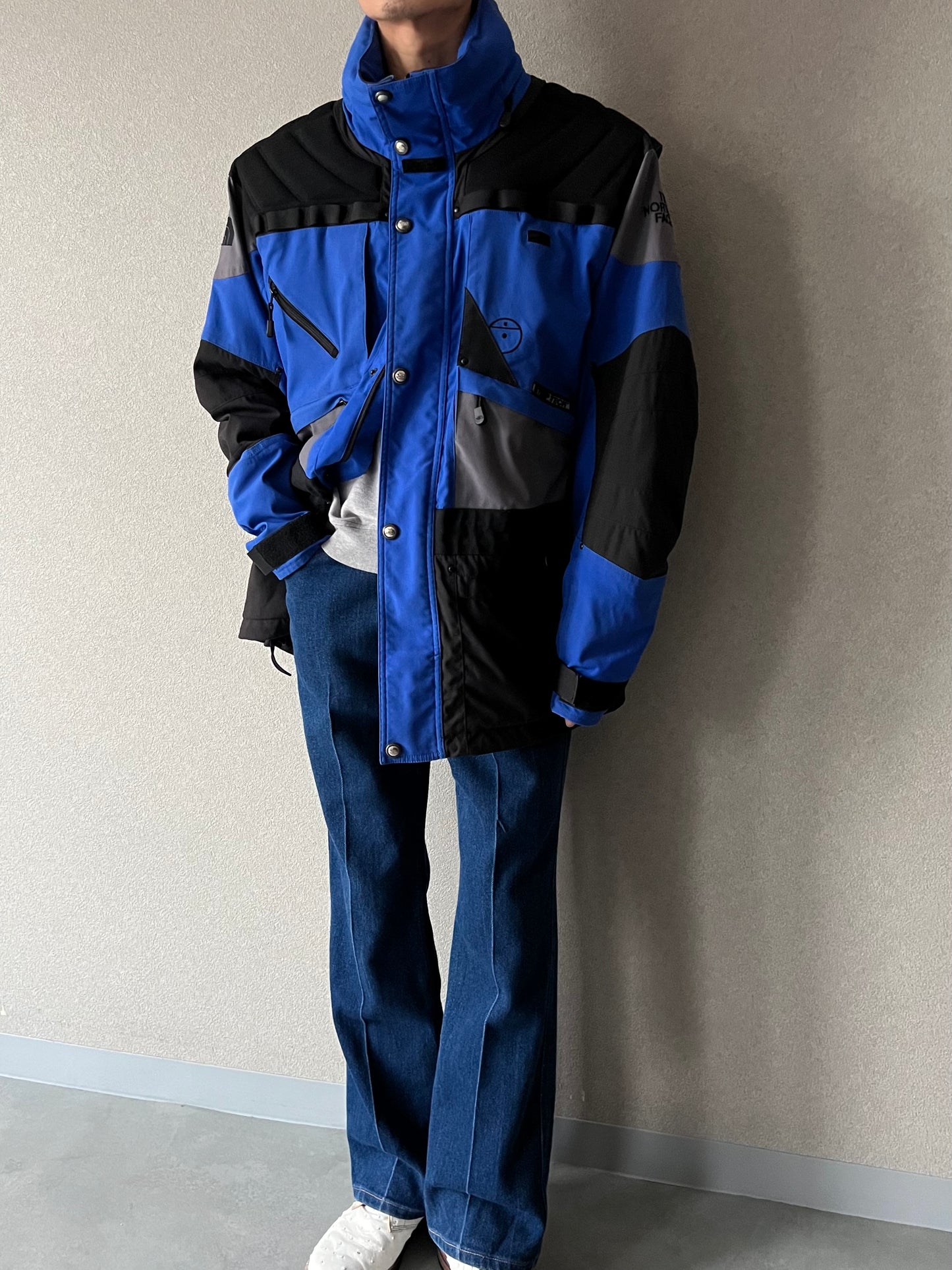 90's THE NORTH FACE nylon jacket "STEEP TECH"