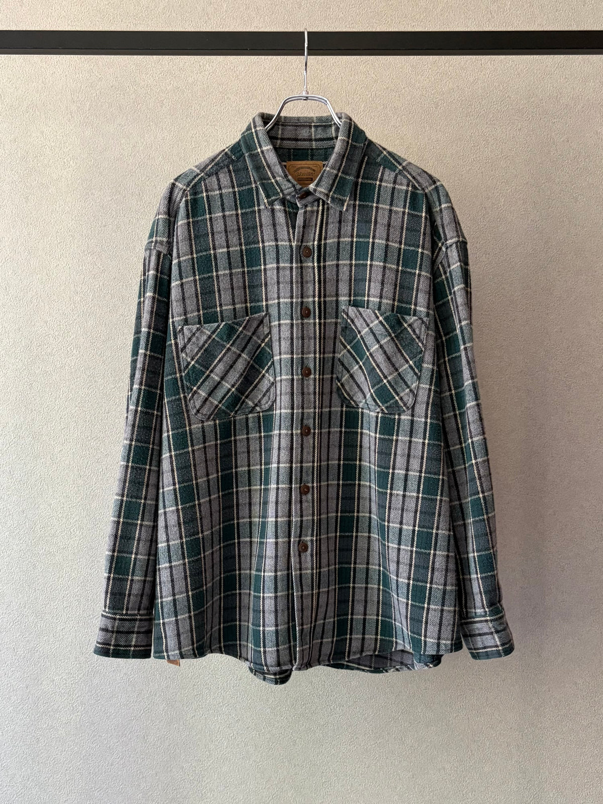 00's ST.JOHN'S BAY flannel shirt