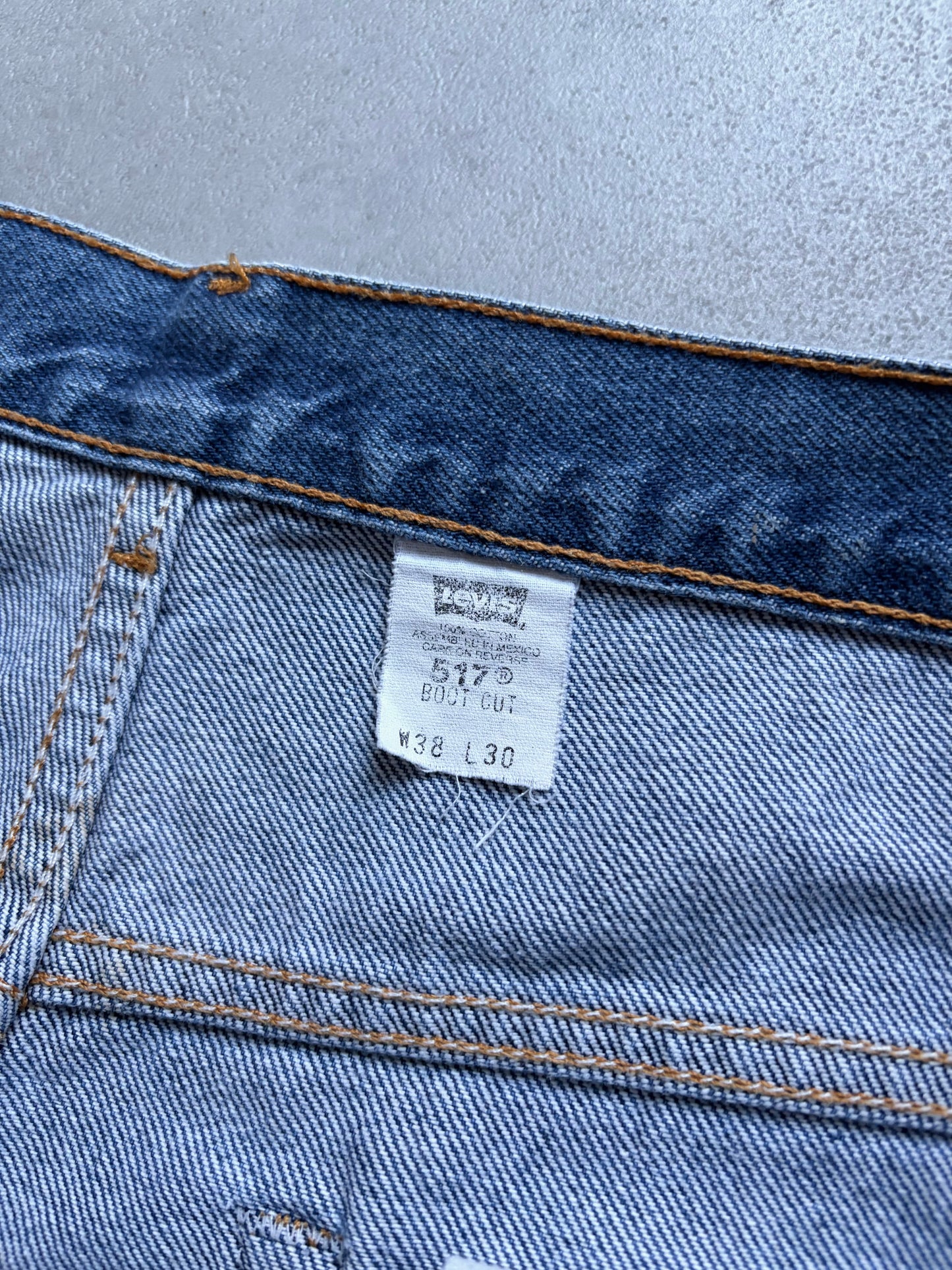 00's Levi's 517 denim pants “Made in MEXICO”