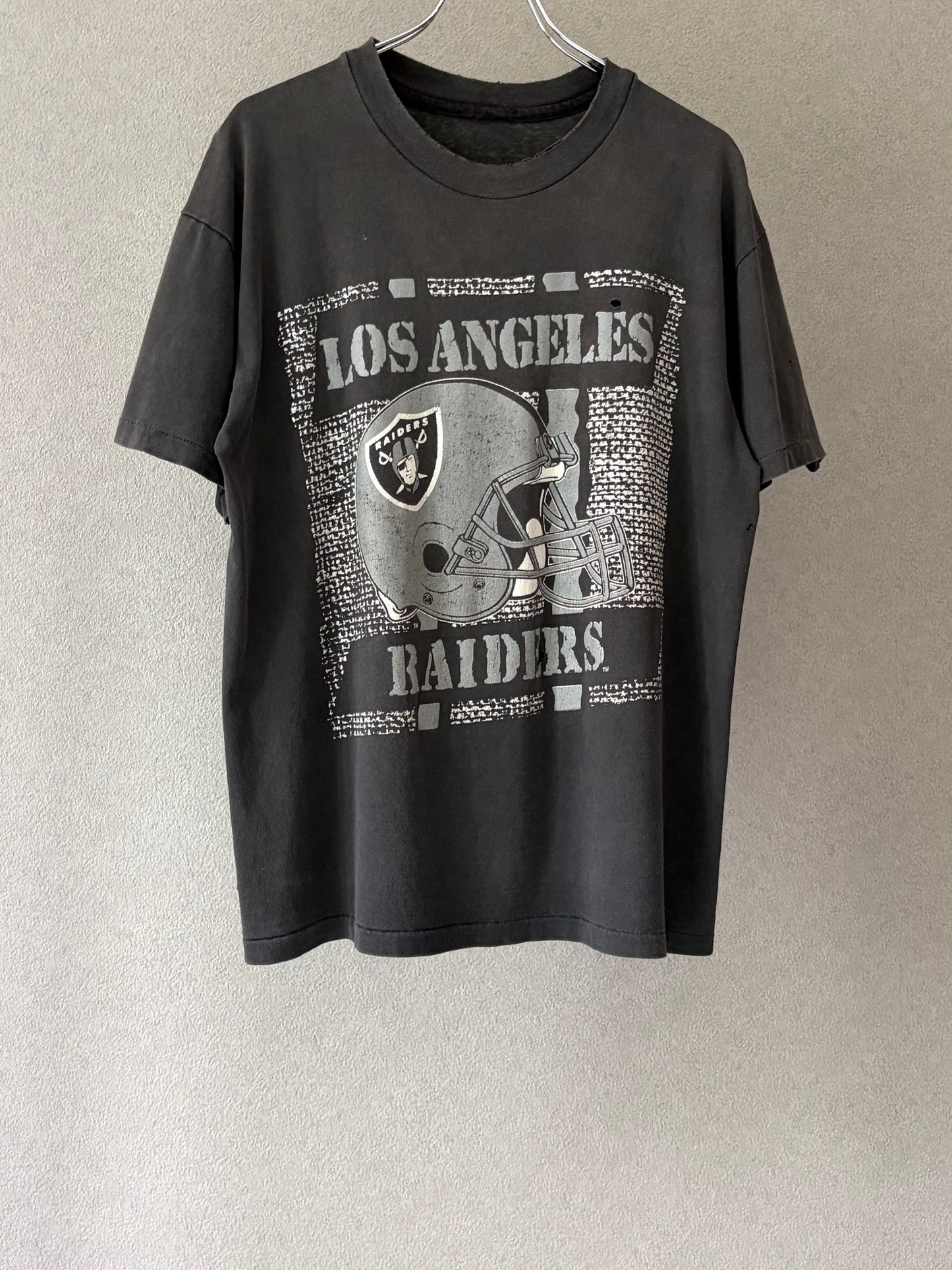 90's LOS ANGELES RAIDERS printed t-shirt