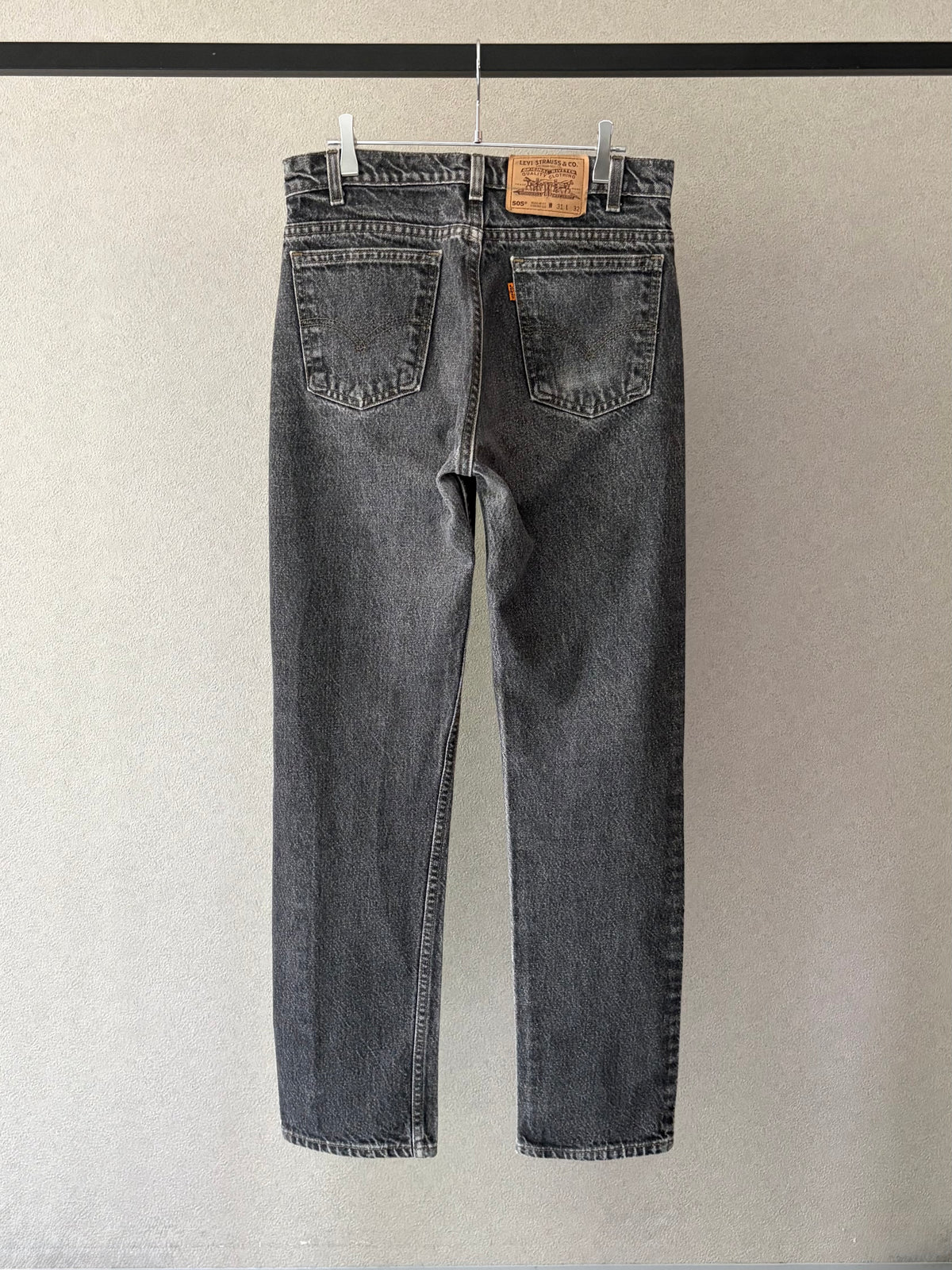 90's Levi's 505 denim pants “Yarn dyed”