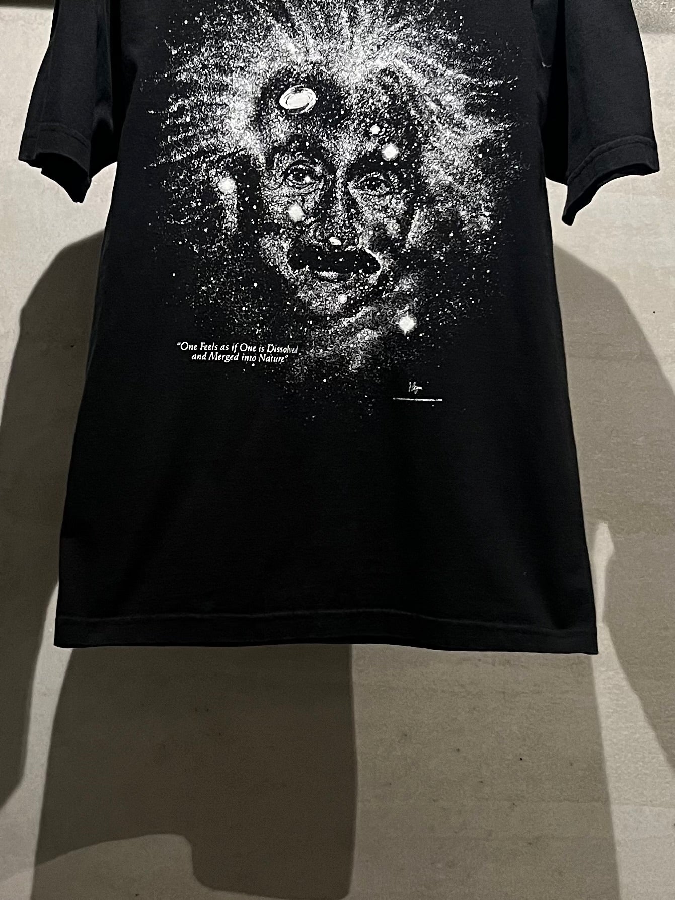 90's Albert Einstein printed t-shirt "MADE in USA"