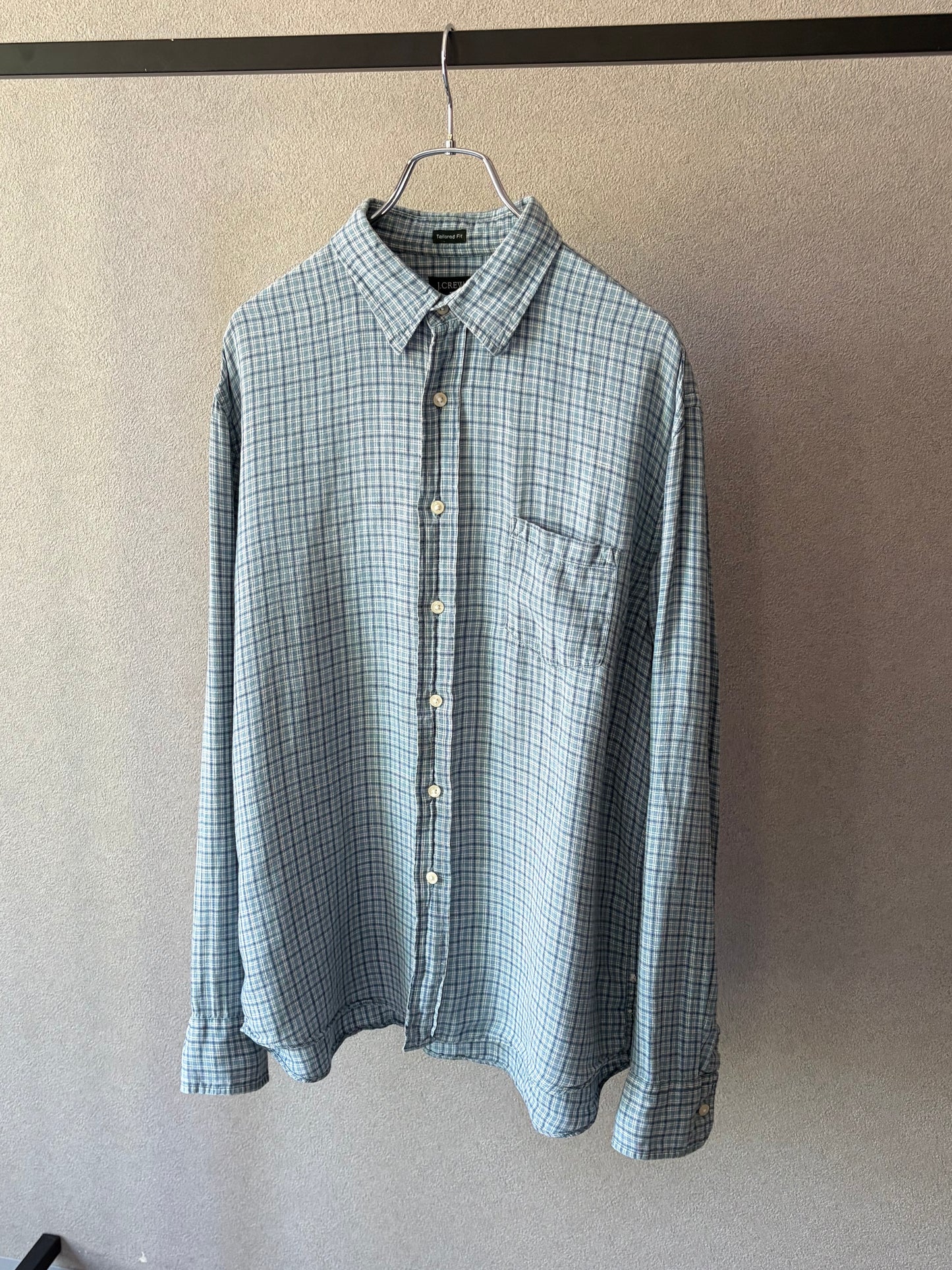 00's J.CREW linen shirt