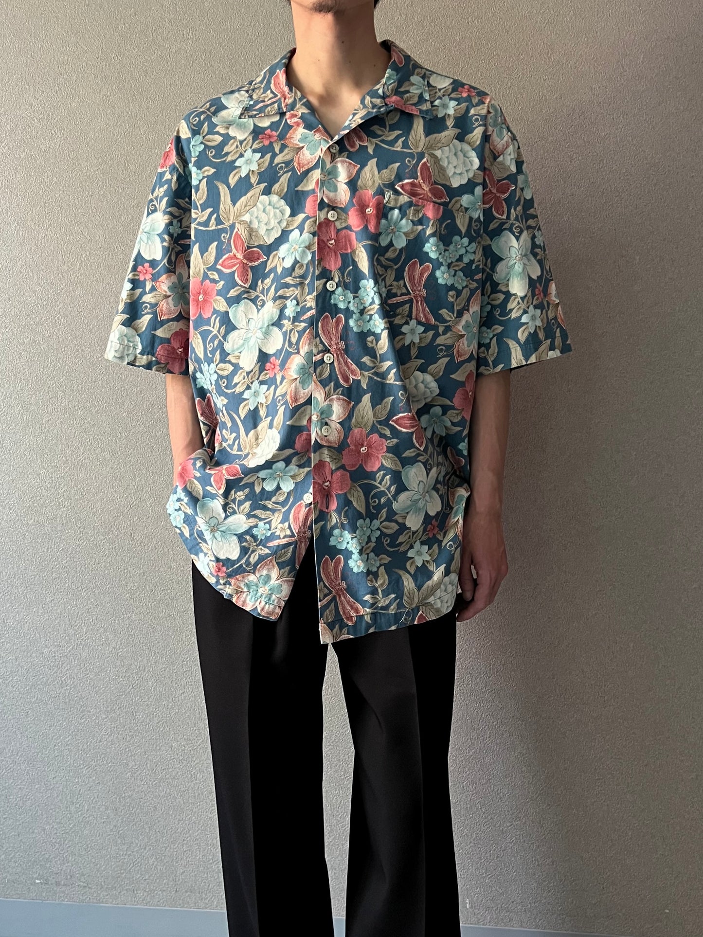90's Polo Ralph Lauren open collar shirt