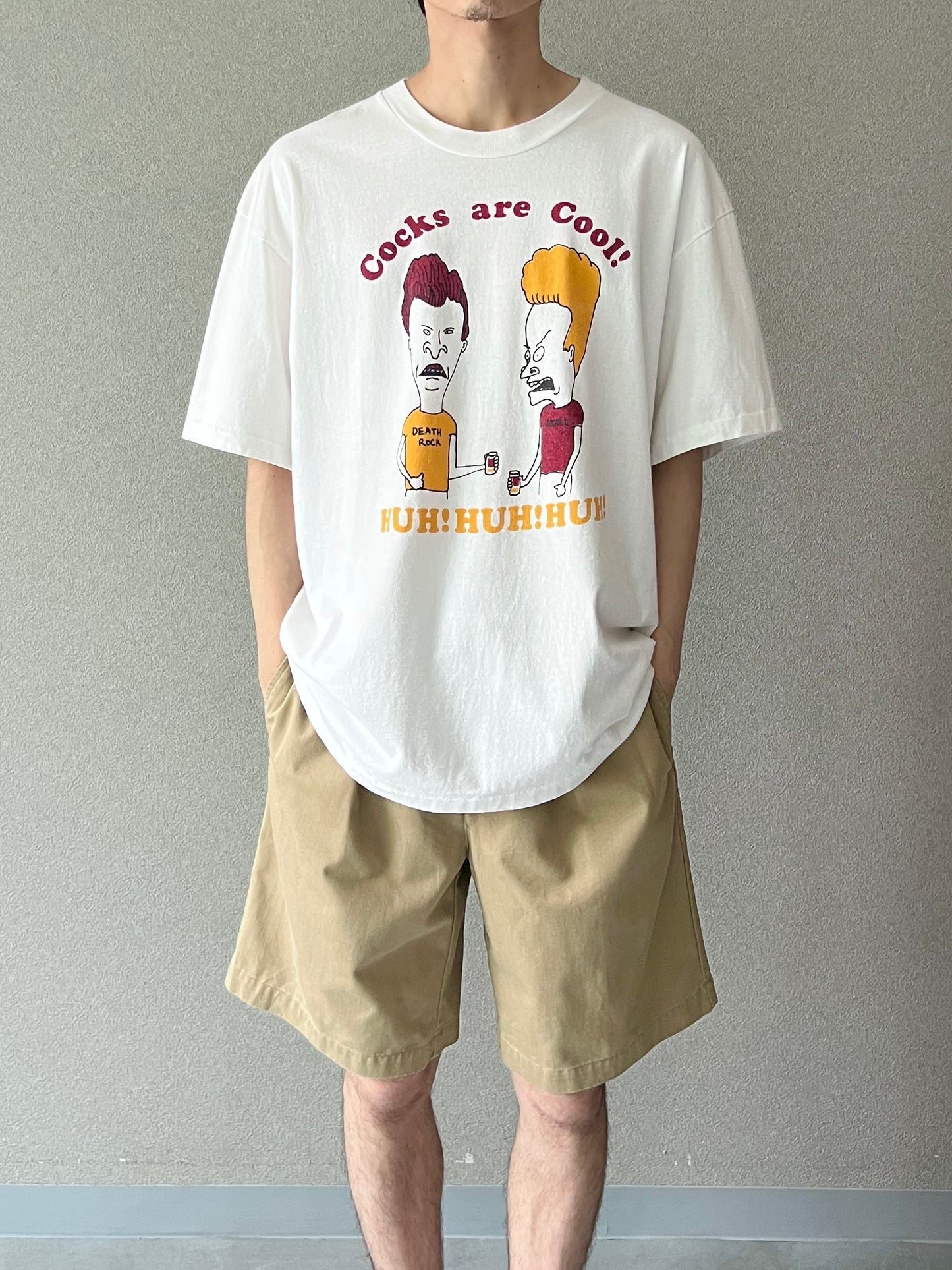 90's Beavis and Butt-Head printed t-shirt “Made in USA”