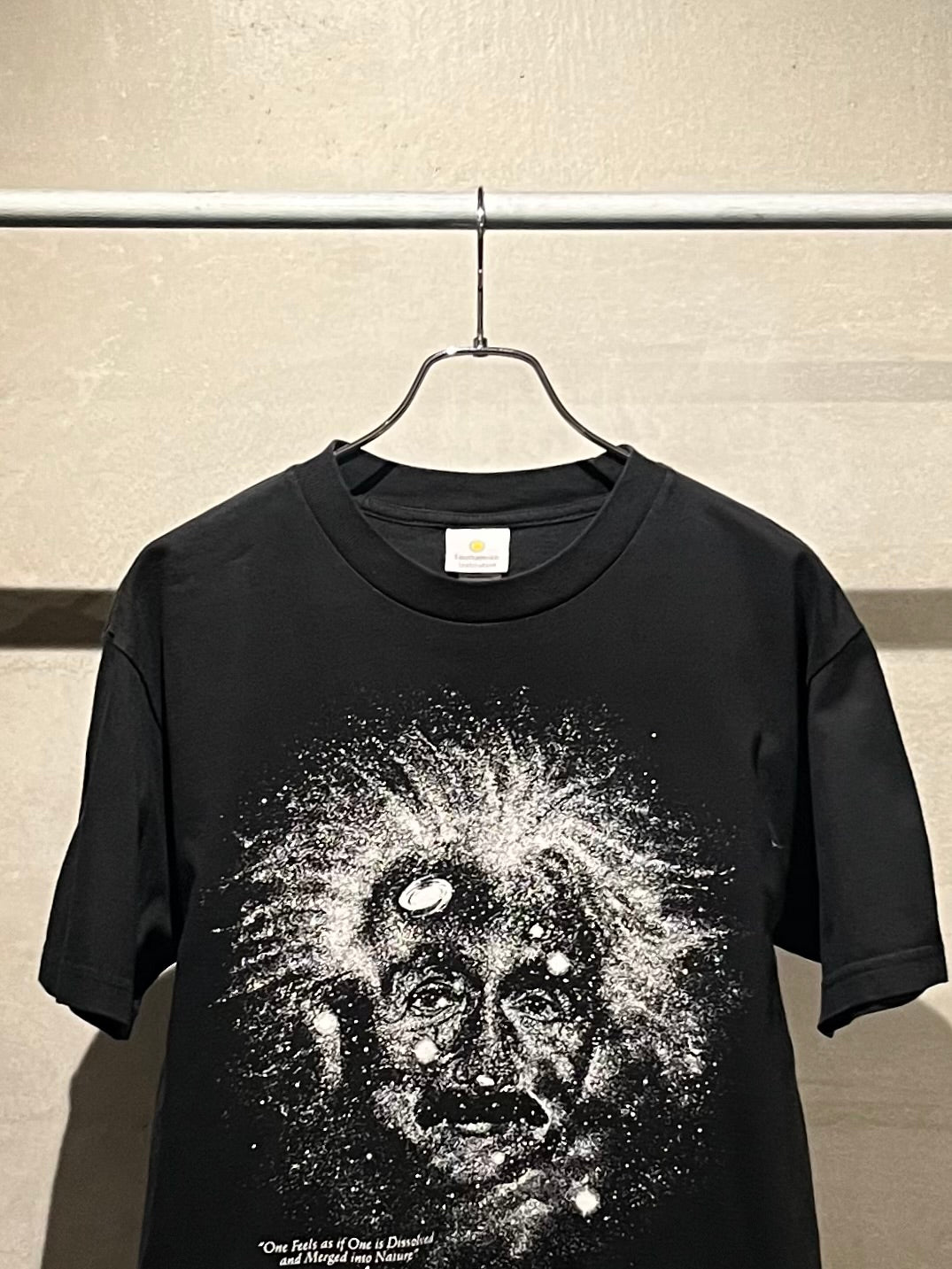 90's Albert Einstein printed t-shirt "MADE in USA"