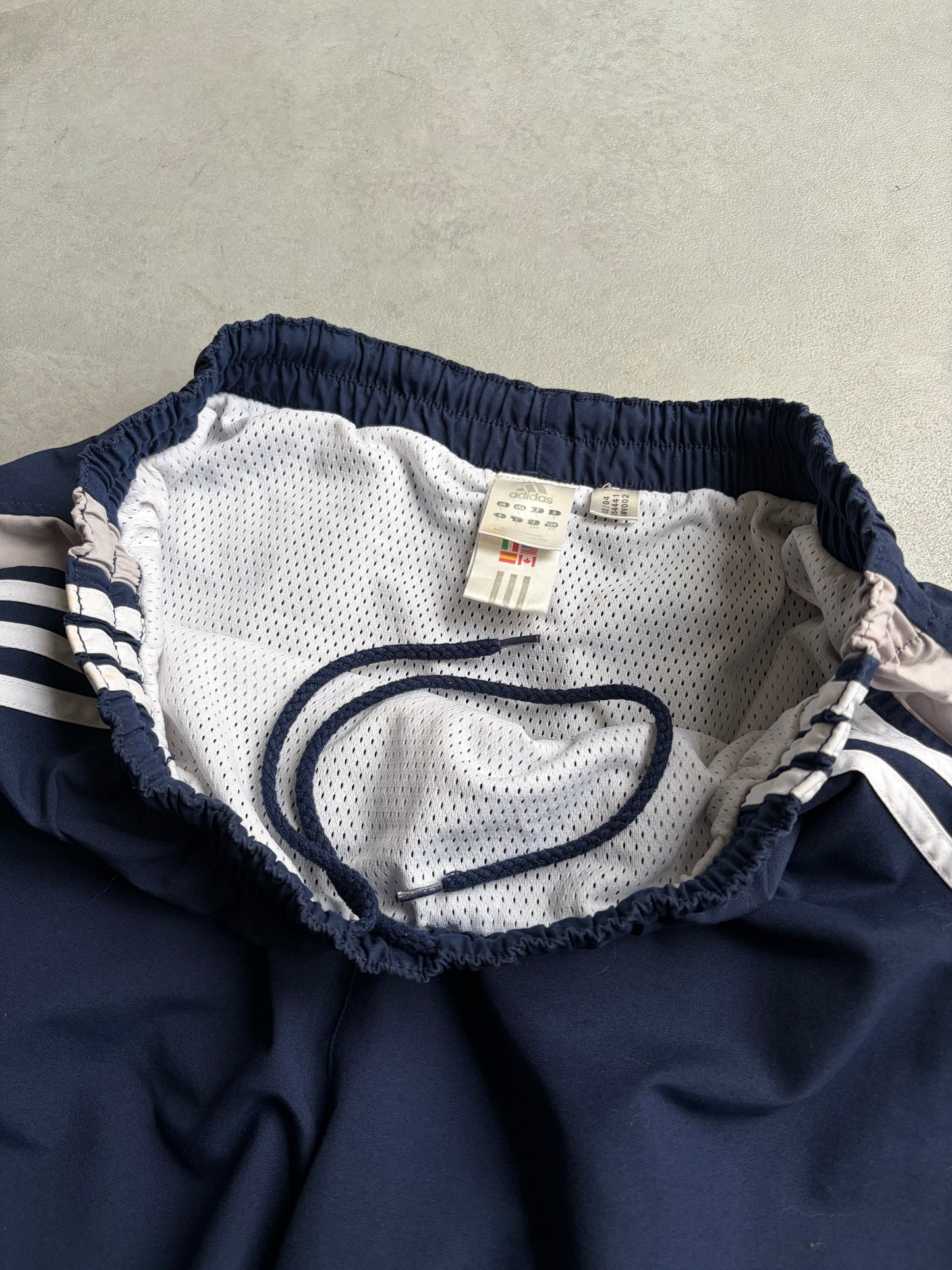 00's adidas nylon shorts