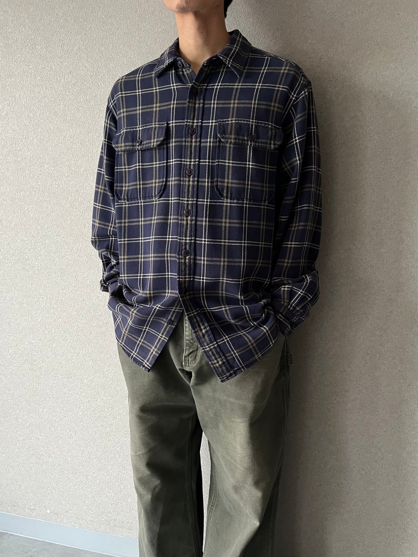 00's L.L.Bean flannel shirt