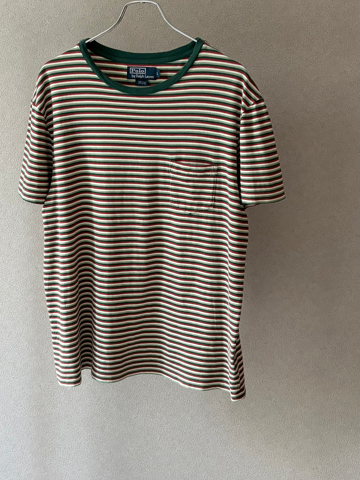 90's〜 Polo Ralph Lauren border t-shirt
