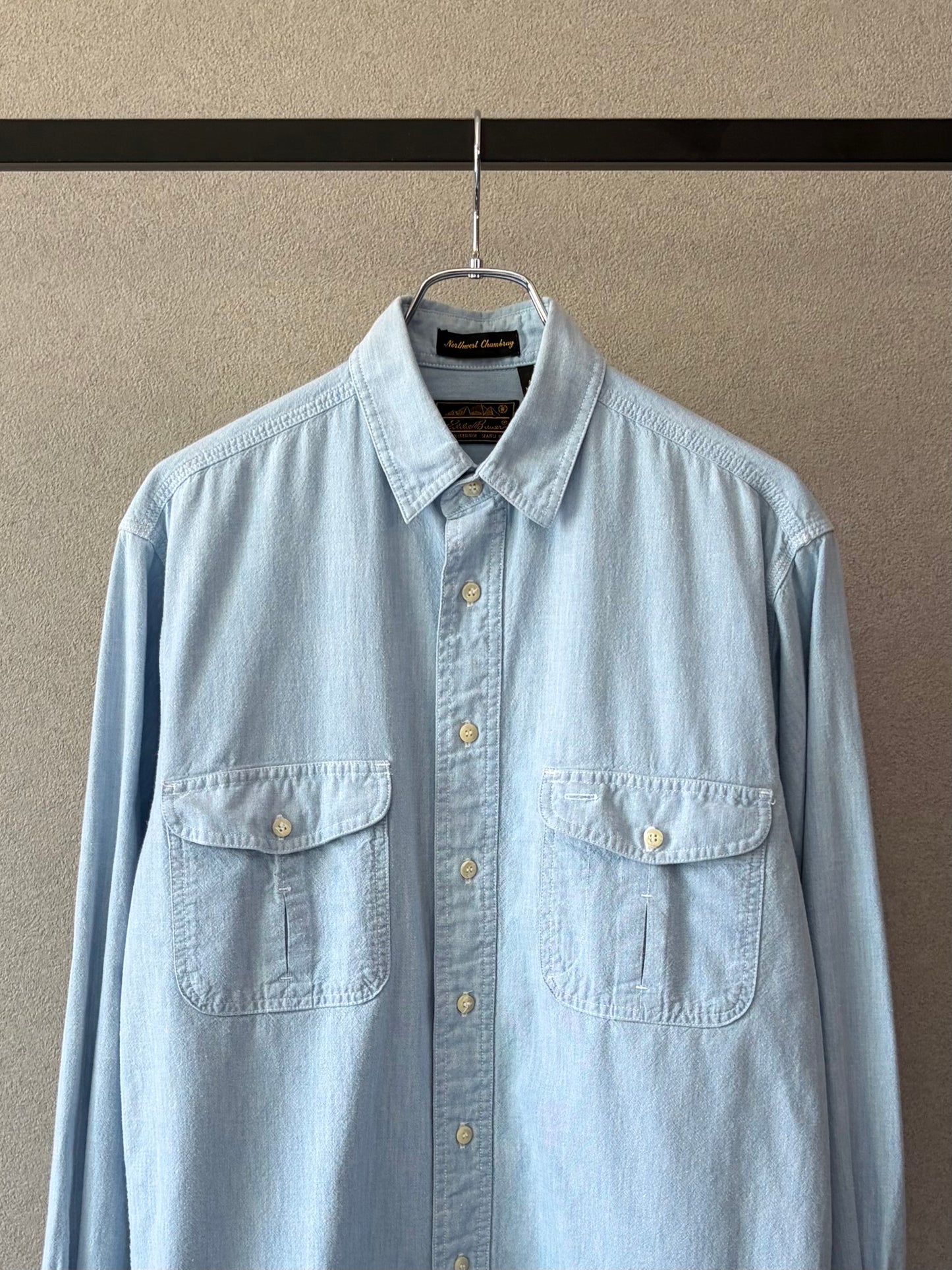 80's Eddie Bauer chambray shirt